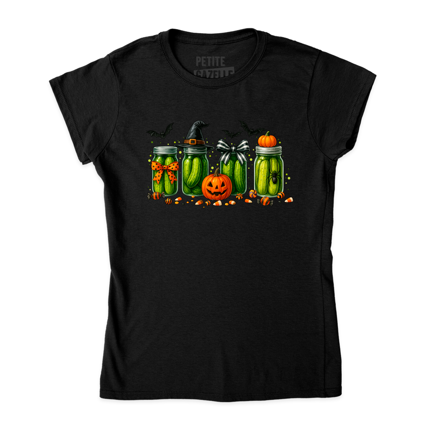 TSHIRT AJUSTÉ | Cornichons d'Halloween
