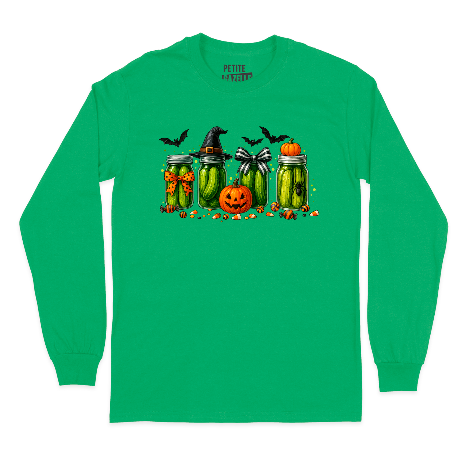 T-SHIRT À MANCHES LONGUES | Cornichons d'Halloween