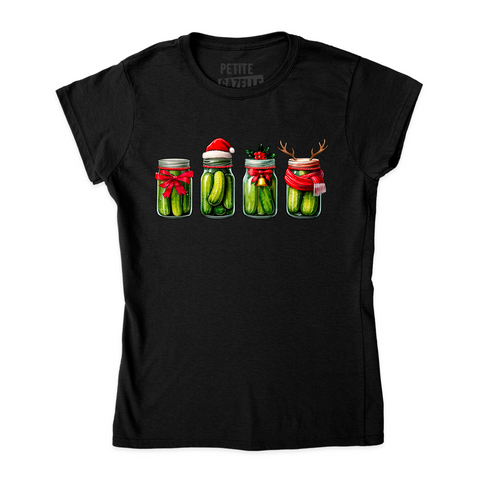 TSHIRT AJUSTÉ | Cornichons de Noël