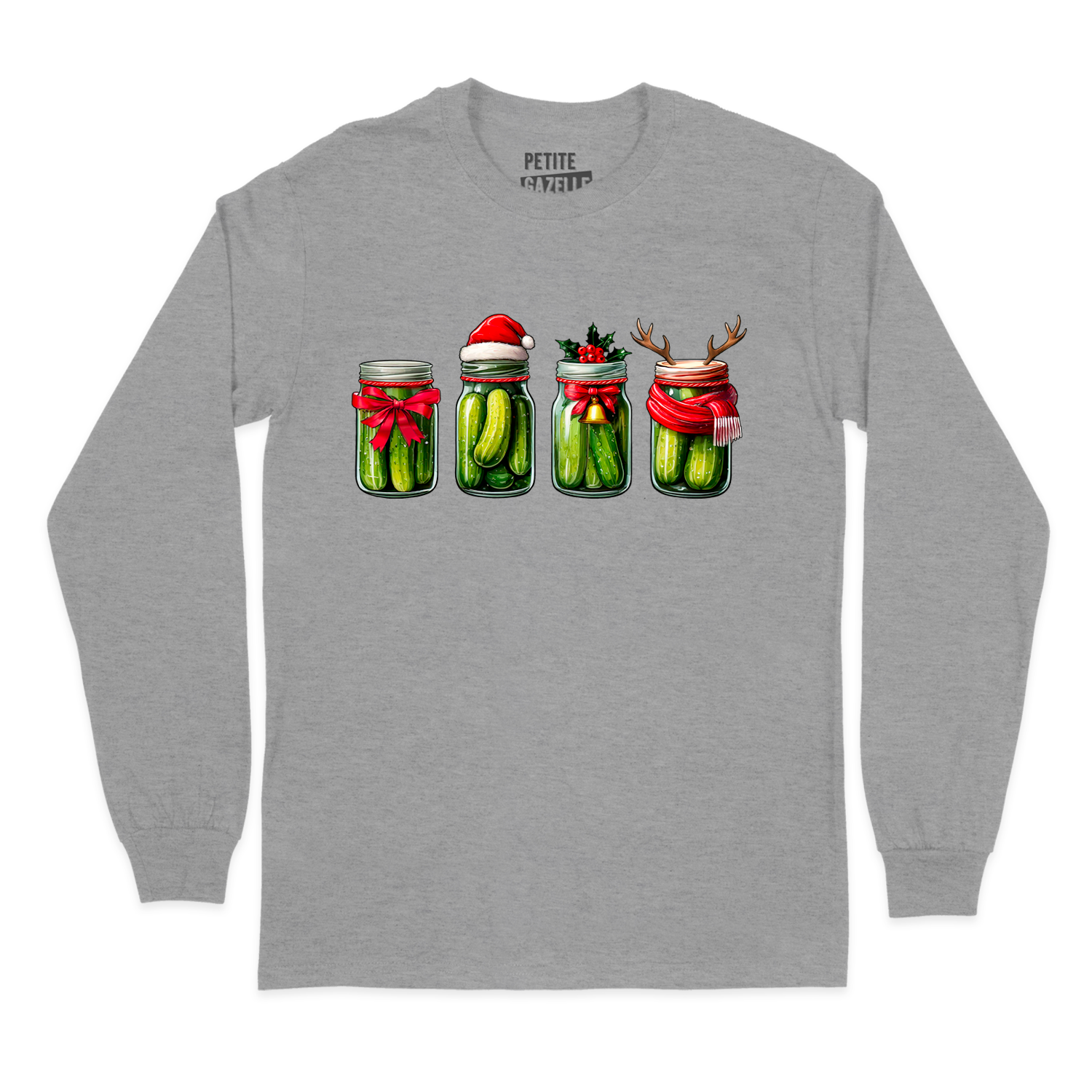 T-SHIRT À MANCHES LONGUES | Cornichons de Noël