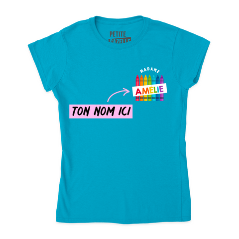 TSHIRT AJUSTÉ | Madame Crayons