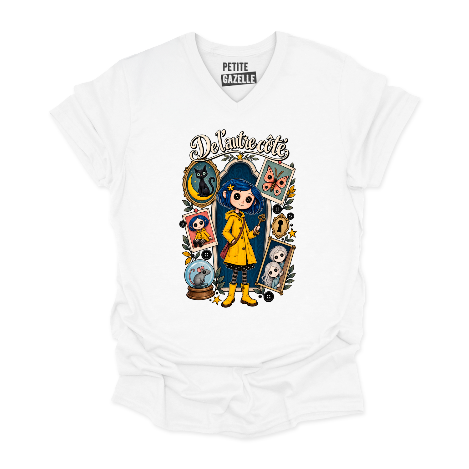TSHIRT COL en V | De l'autre côté