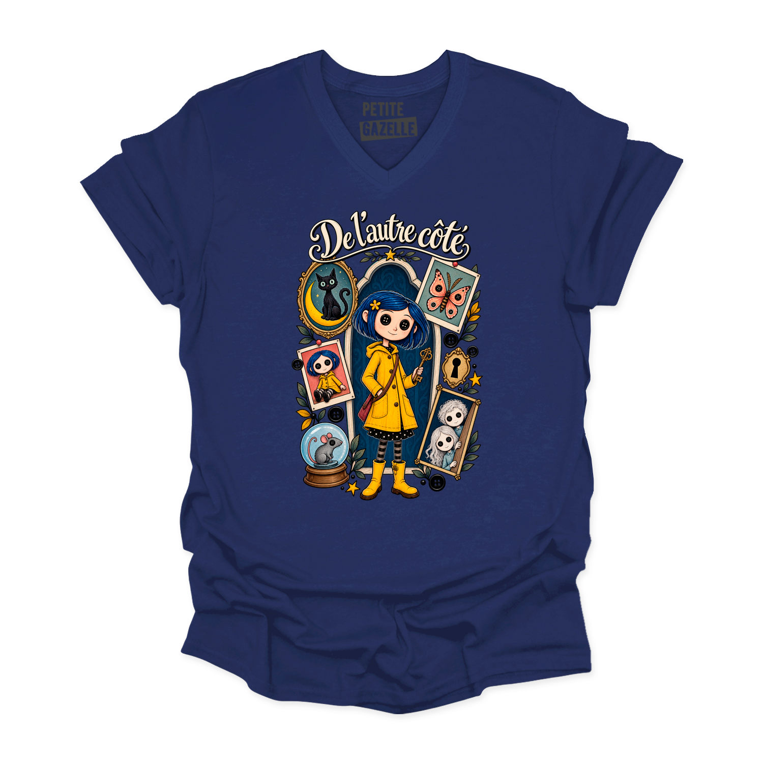 TSHIRT COL en V | De l'autre côté