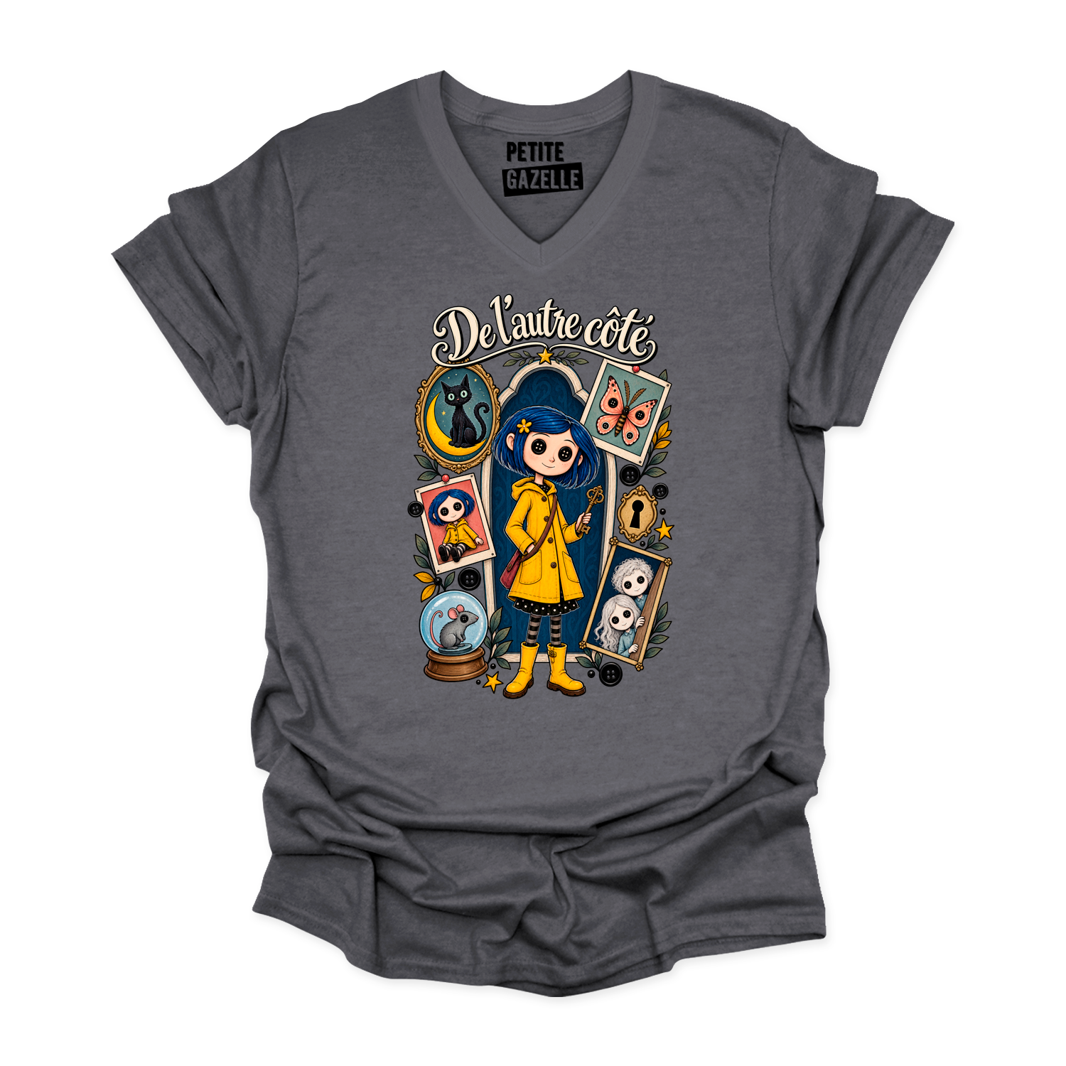 TSHIRT COL en V | De l'autre côté