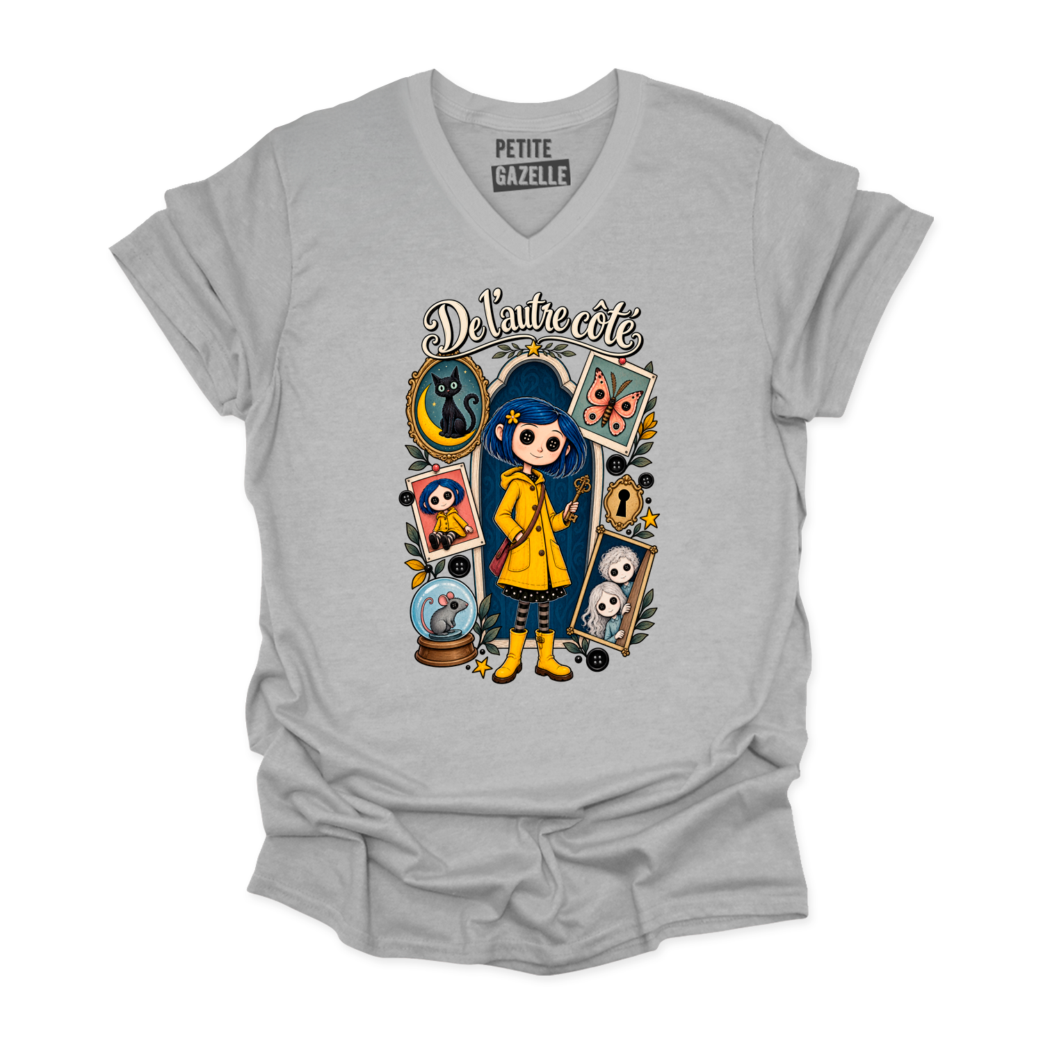 TSHIRT COL en V | De l'autre côté