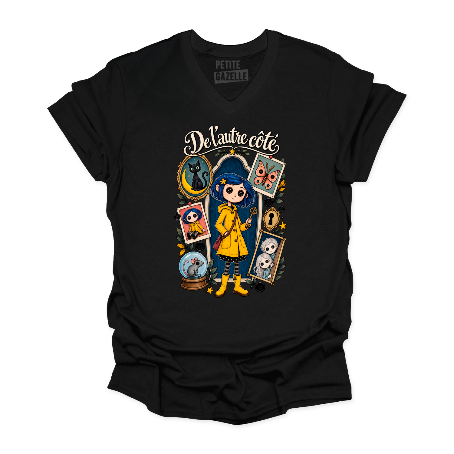 TSHIRT COL en V | De l'autre côté