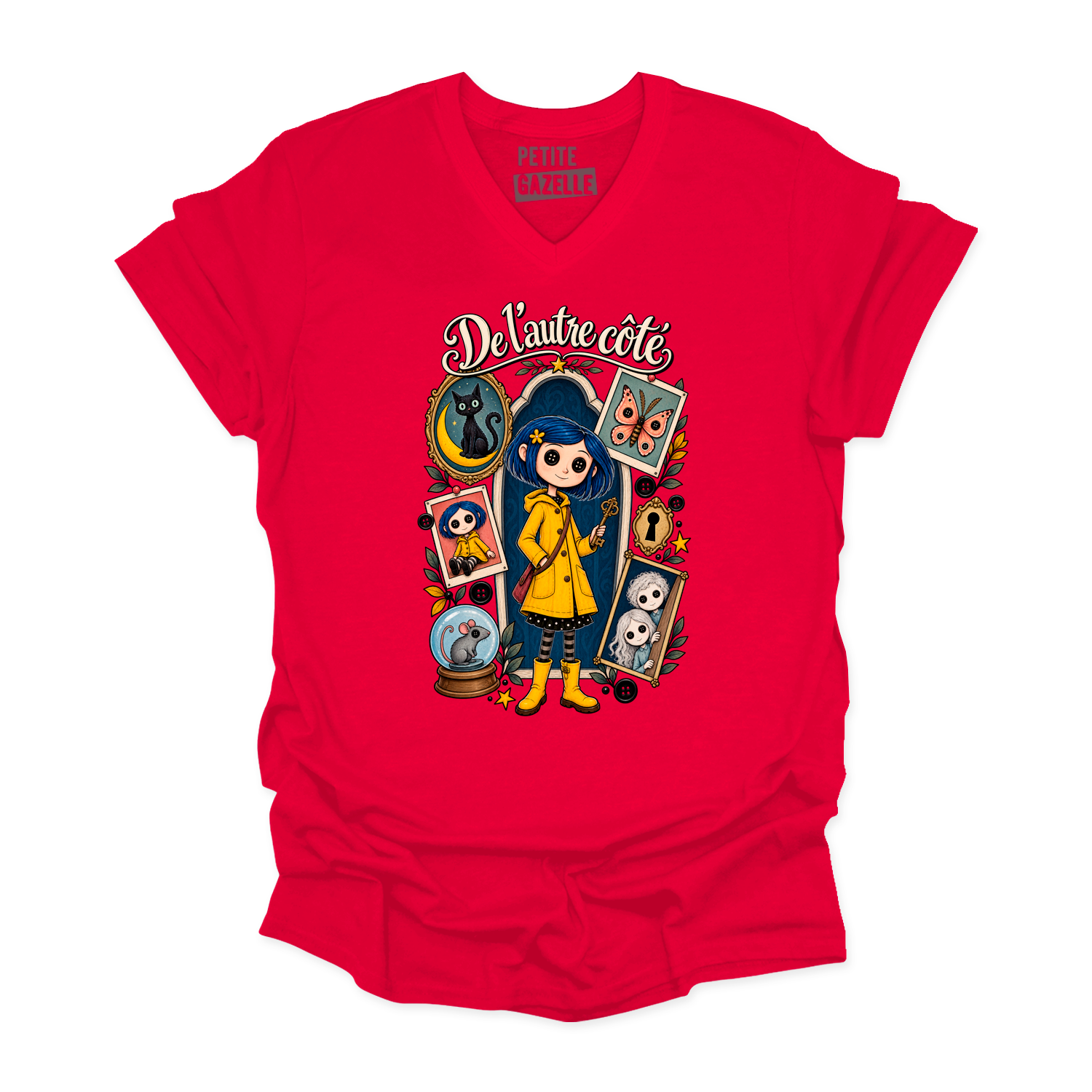 TSHIRT COL en V | De l'autre côté