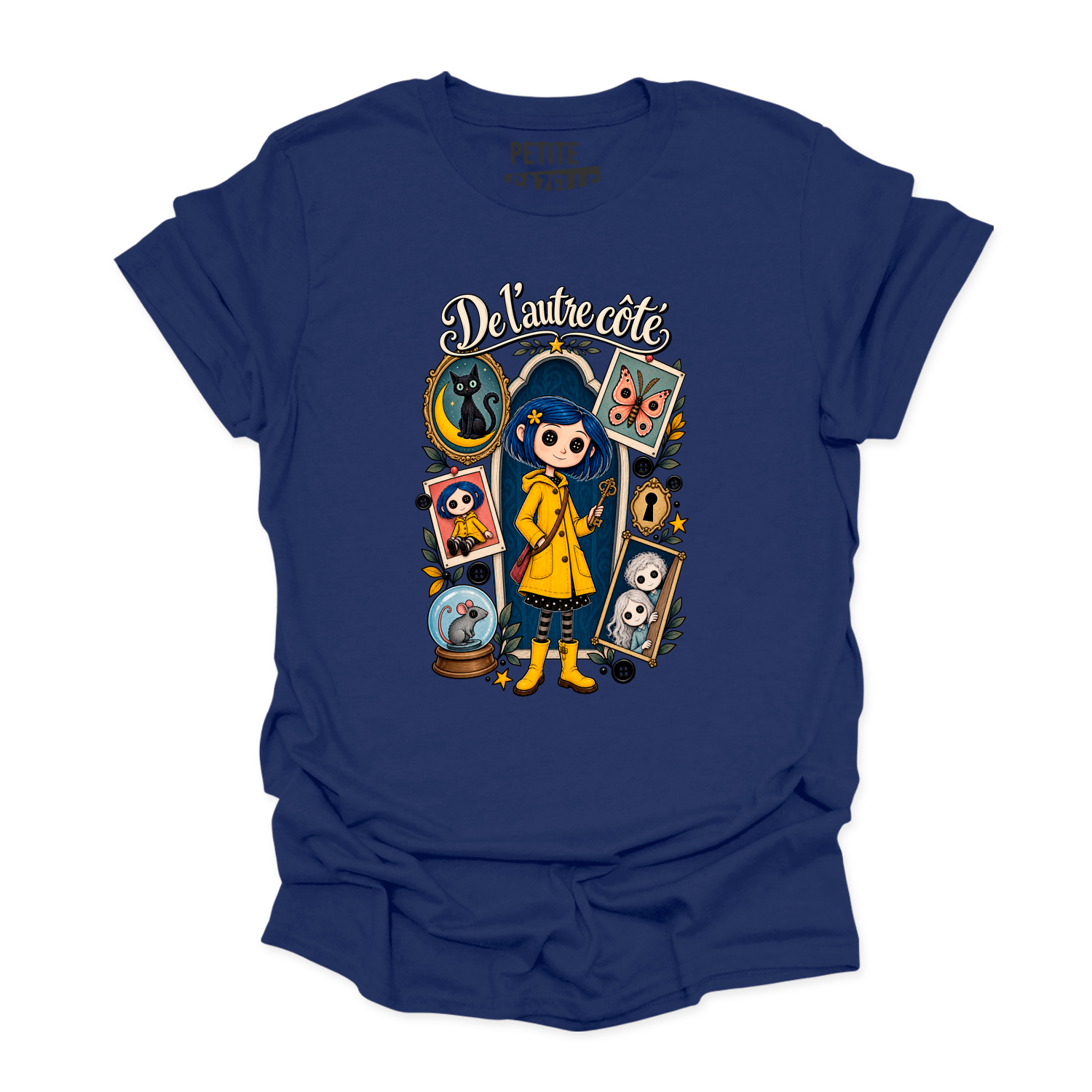 T-SHIRT COL ROND | De l'autre côté