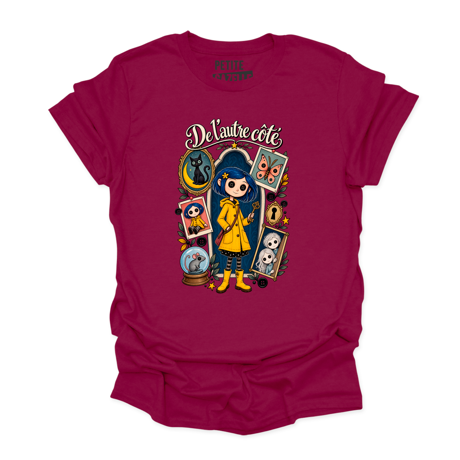 T-SHIRT COL ROND | De l'autre côté