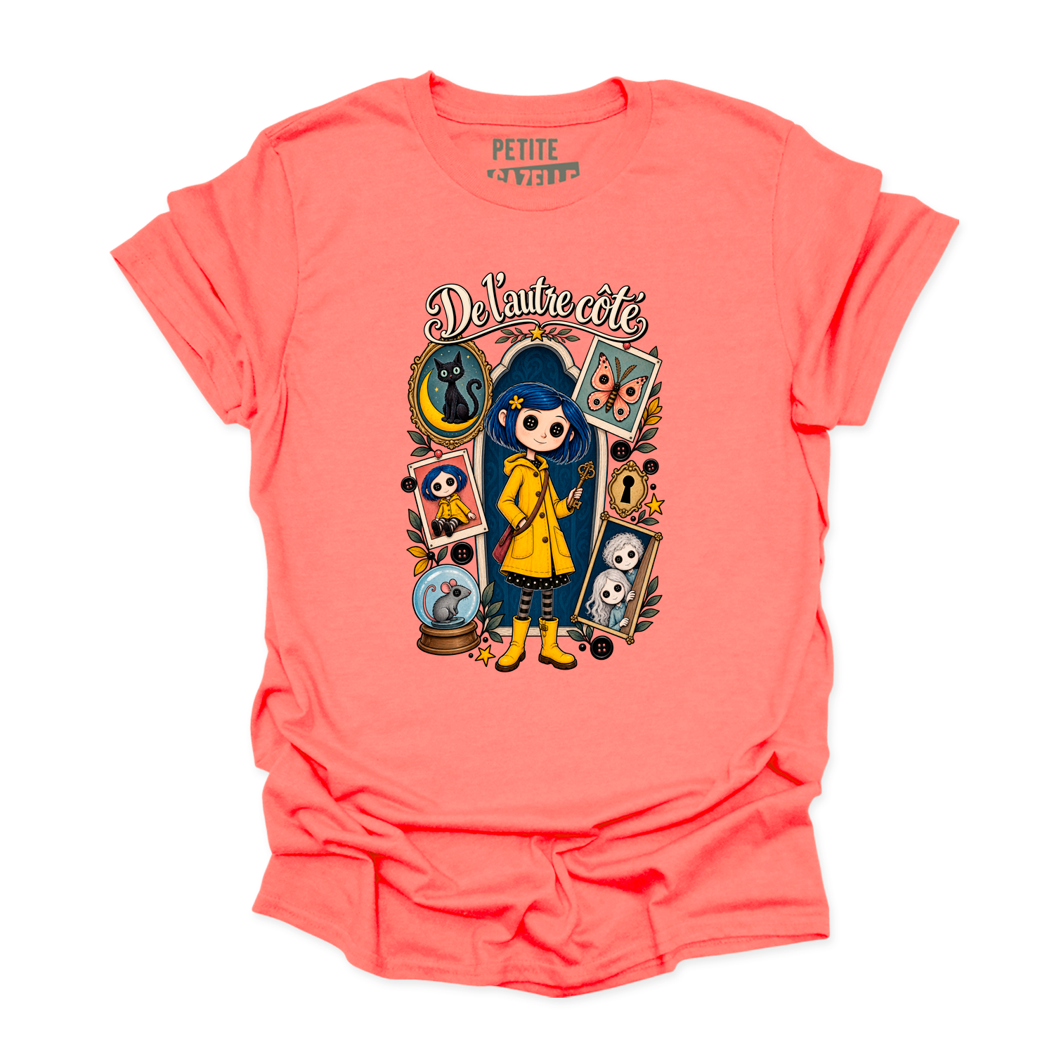 T-SHIRT COL ROND | De l'autre côté