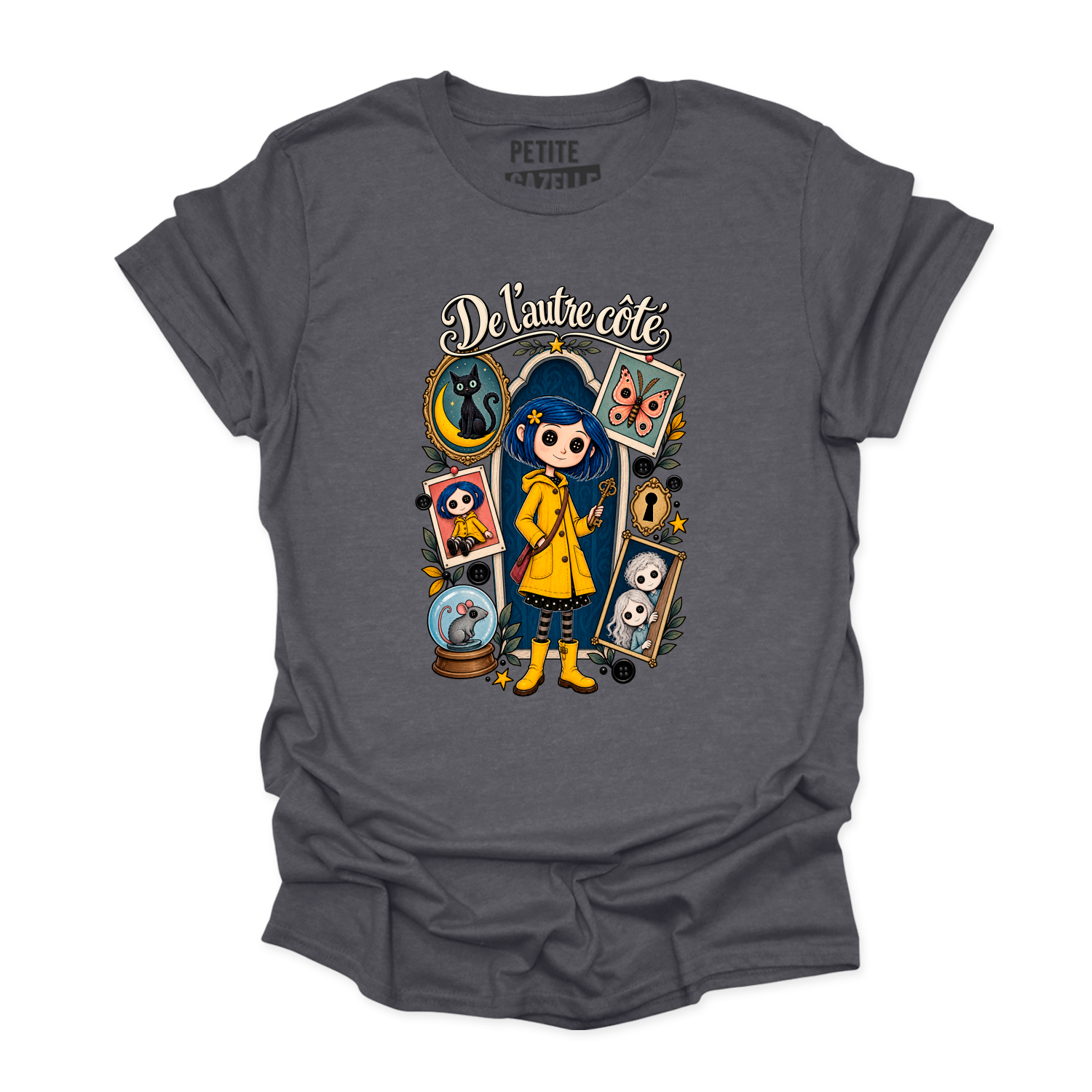 T-SHIRT COL ROND | De l'autre côté