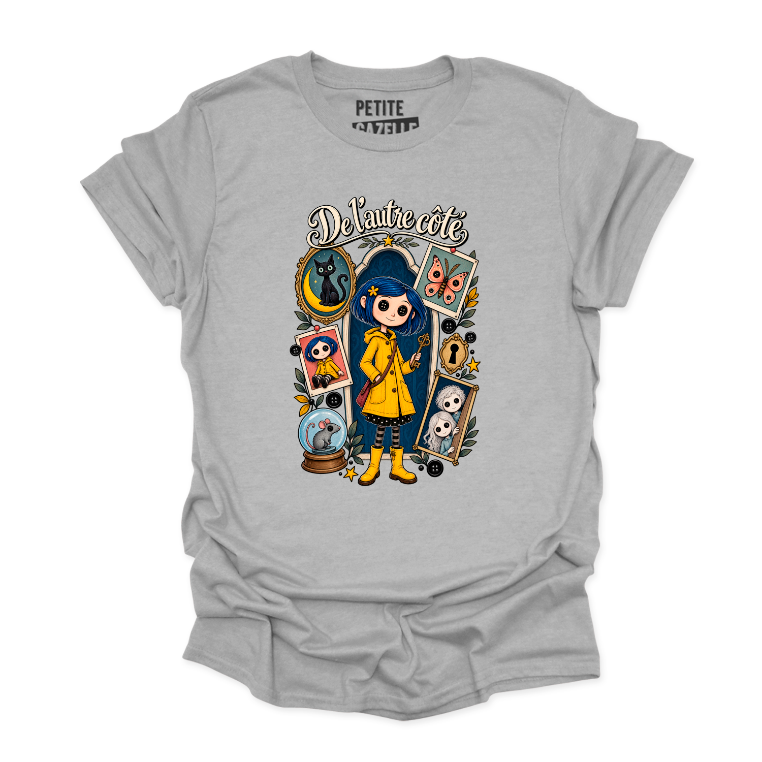 T-SHIRT COL ROND | De l'autre côté