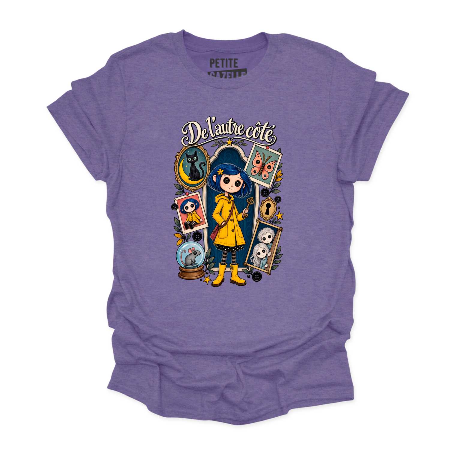 T-SHIRT COL ROND | De l'autre côté