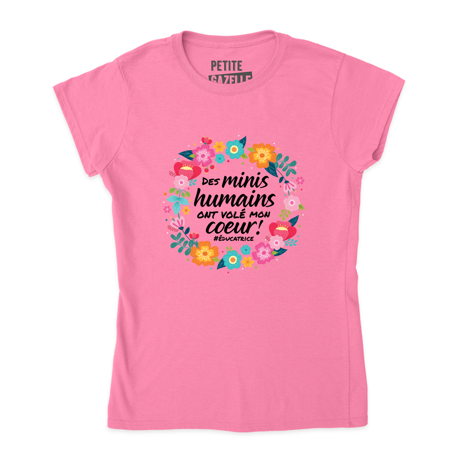 TSHIRT AJUSTÉ | Des minis humains ont volé mon coeur