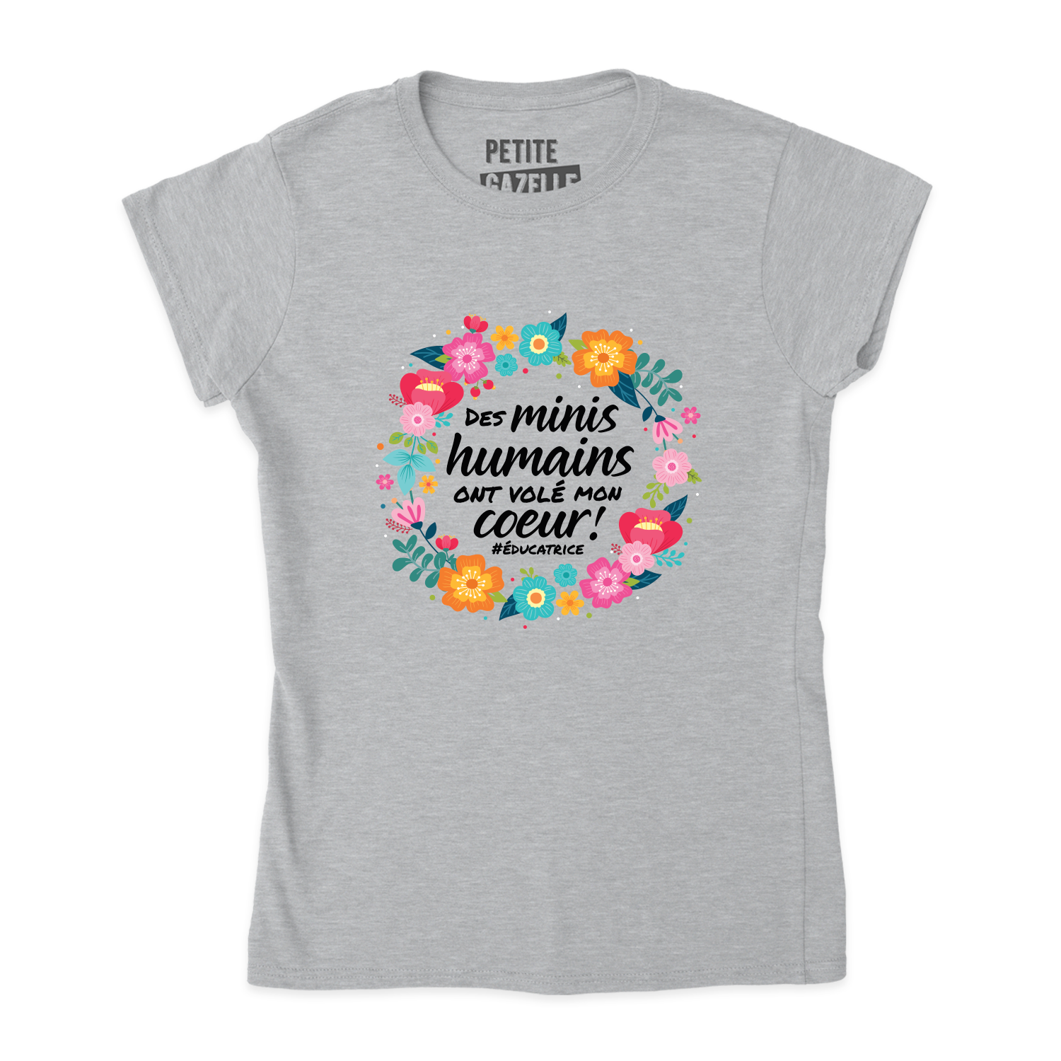 TSHIRT AJUSTÉ | Des minis humains ont volé mon coeur