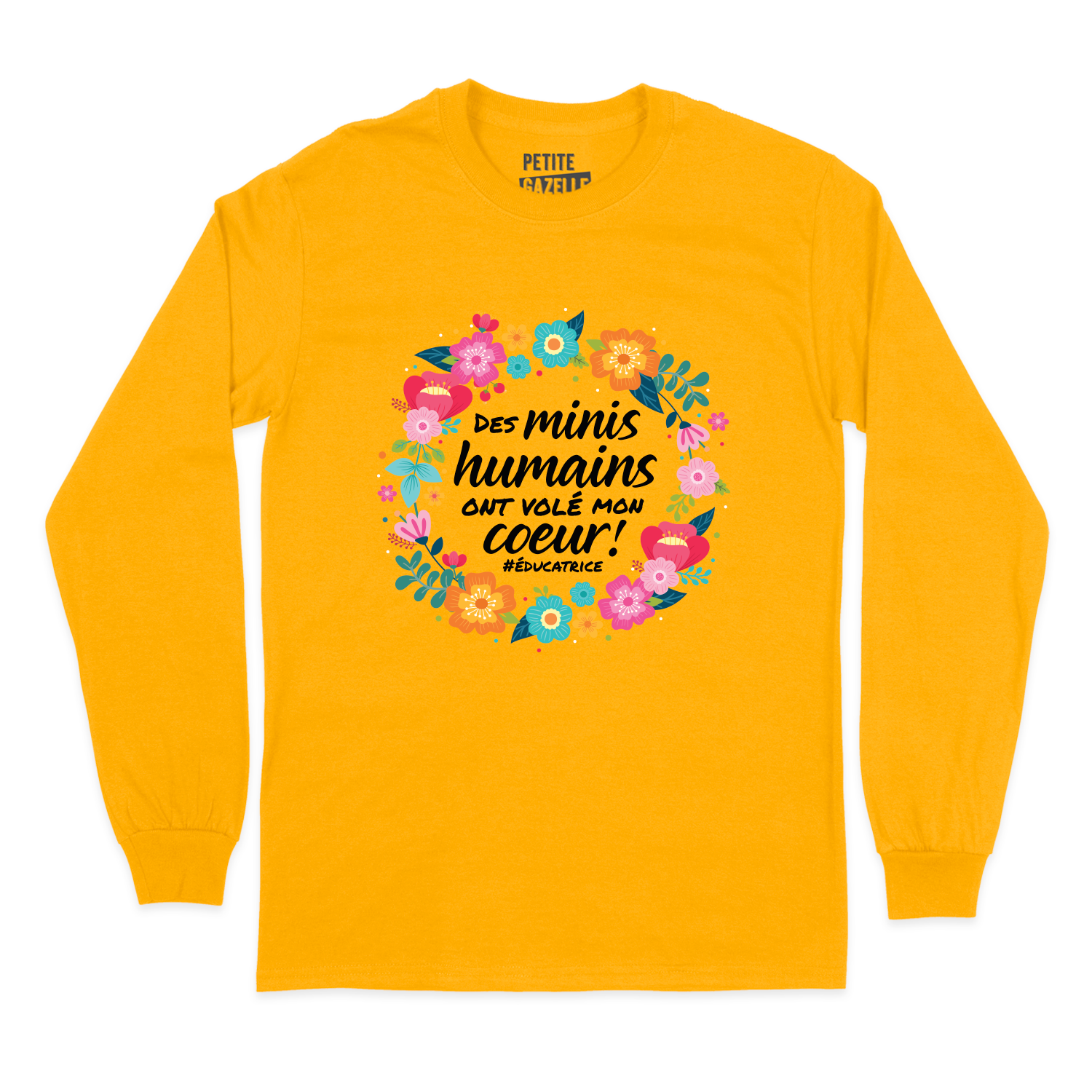 T-SHIRT À MANCHES LONGUES | Des minis humains ont volé mon coeur