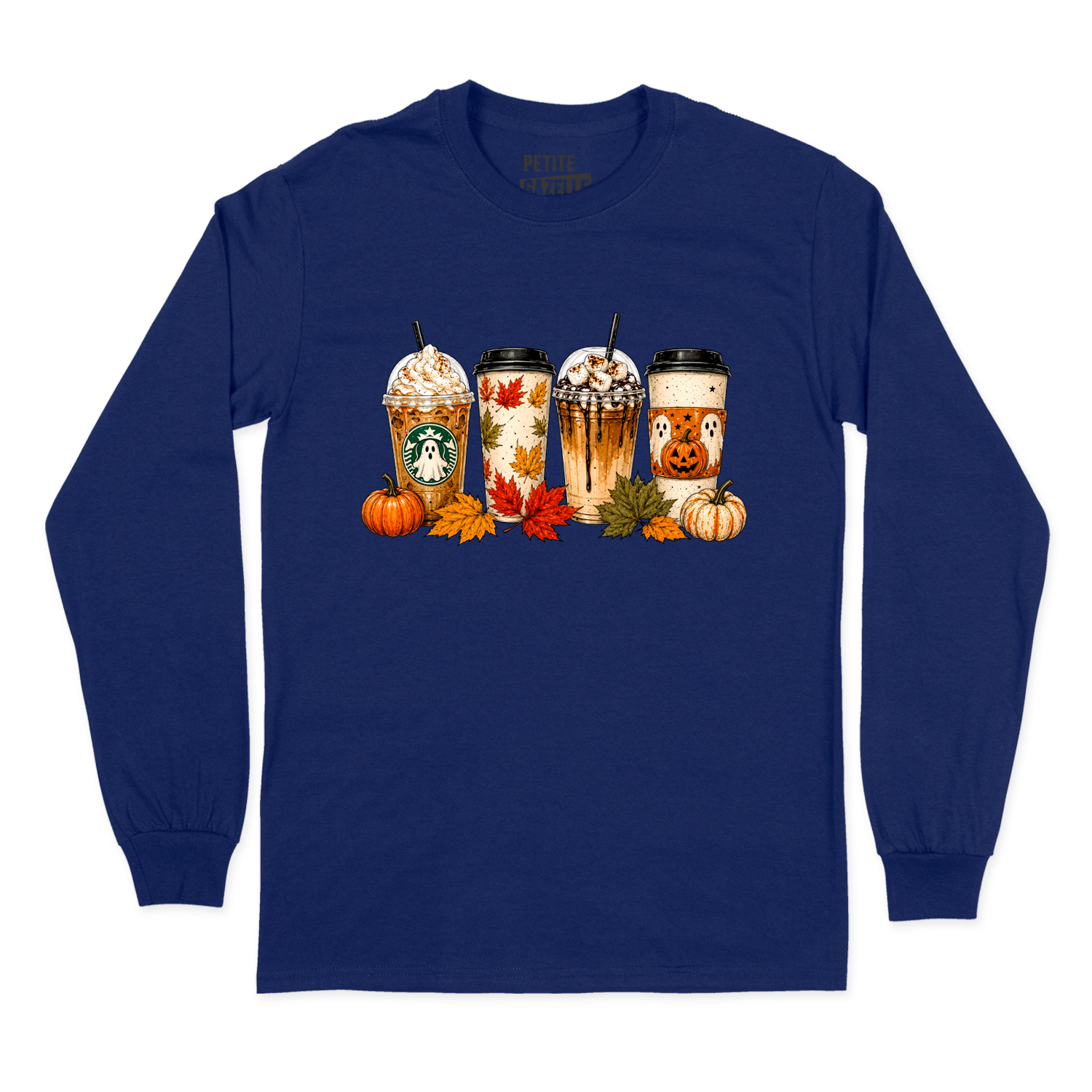 T-SHIRT À MANCHES LONGUES | Drinks d'automne