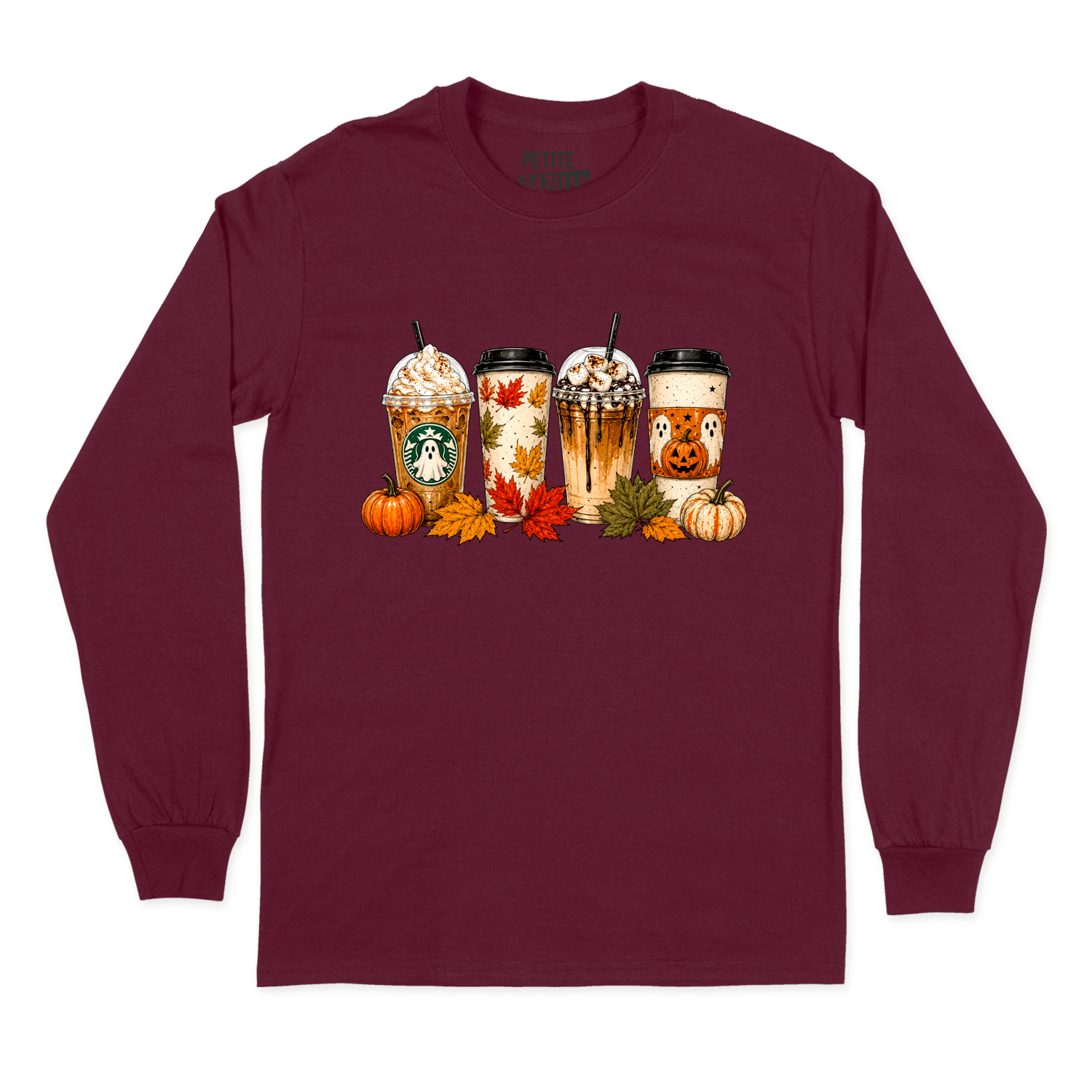 T-SHIRT À MANCHES LONGUES | Drinks d'automne