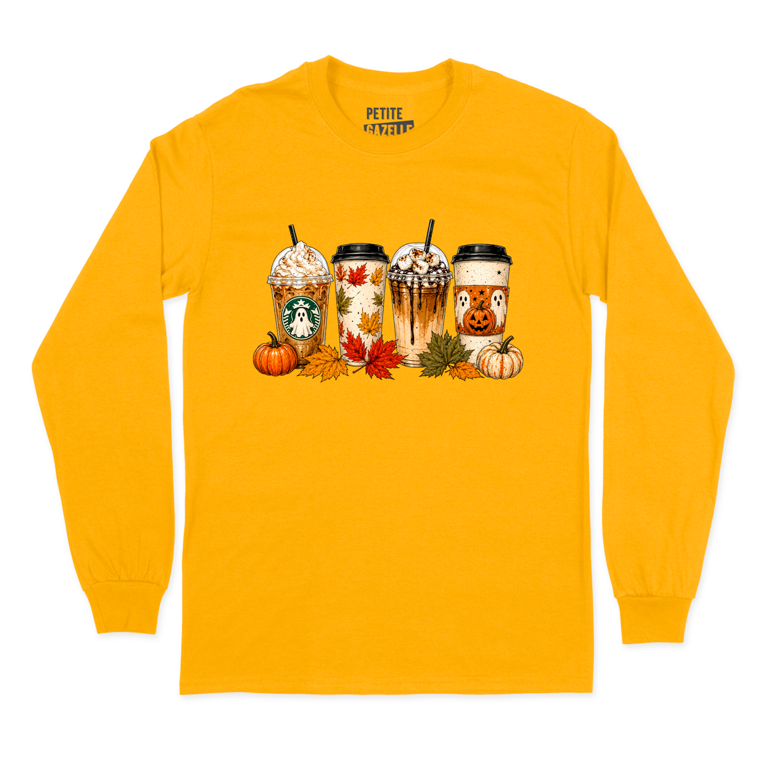 T-SHIRT À MANCHES LONGUES | Drinks d'automne