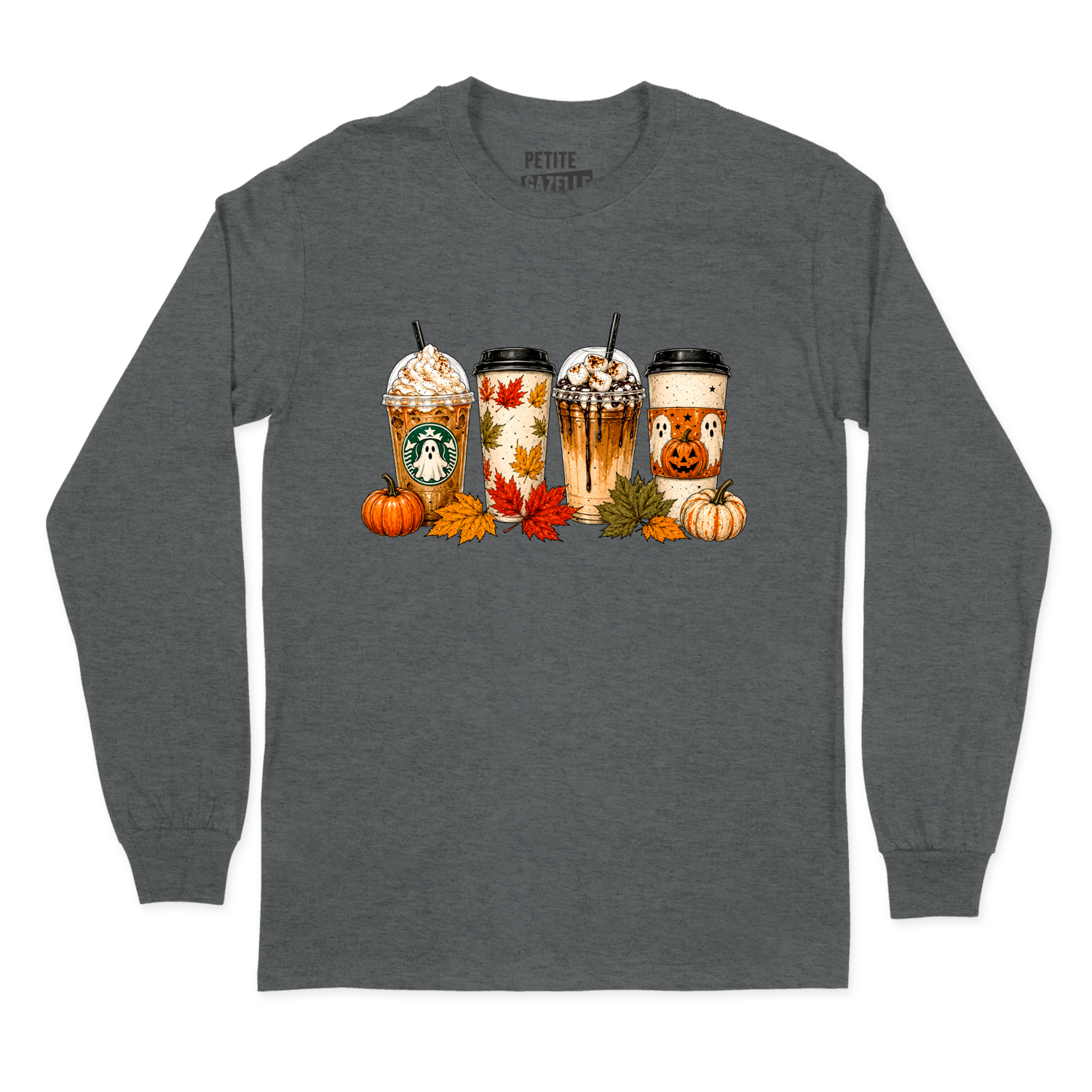 T-SHIRT À MANCHES LONGUES | Drinks d'automne