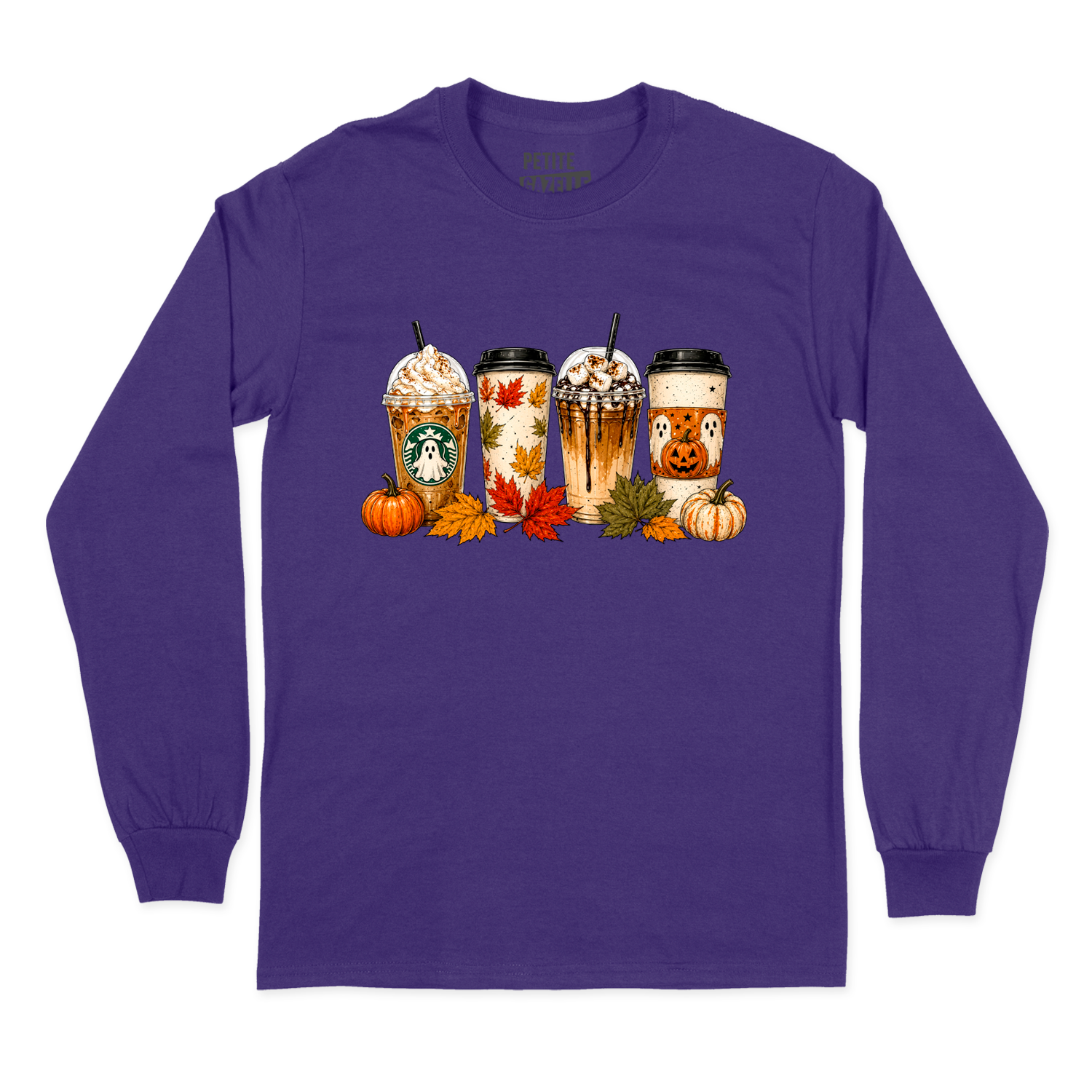 T-SHIRT À MANCHES LONGUES | Drinks d'automne