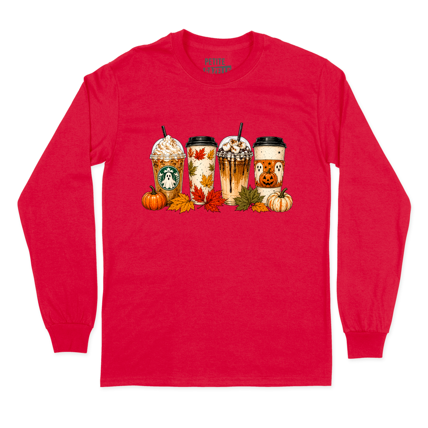 T-SHIRT À MANCHES LONGUES | Drinks d'automne