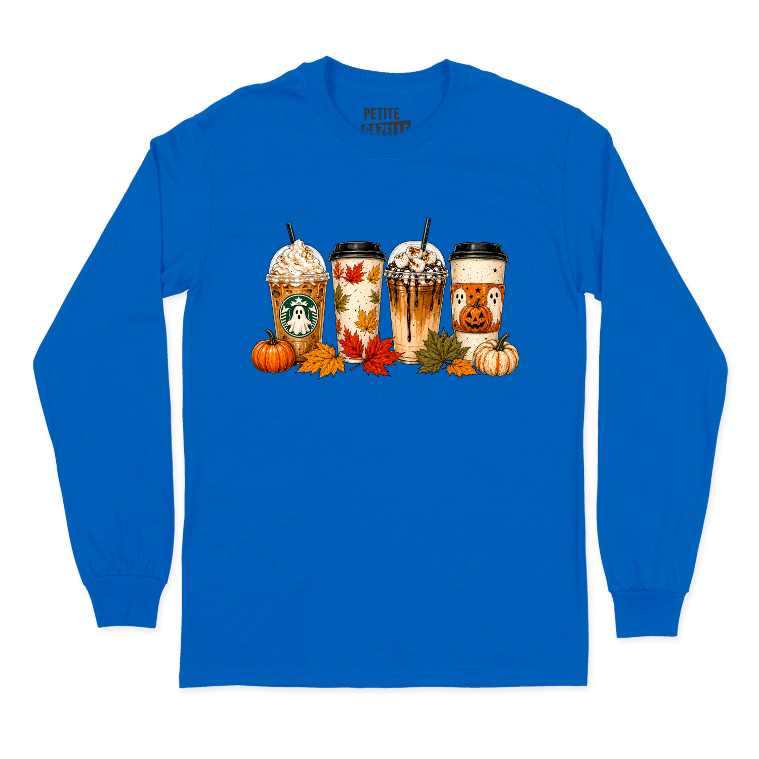 T-SHIRT À MANCHES LONGUES | Drinks d'automne