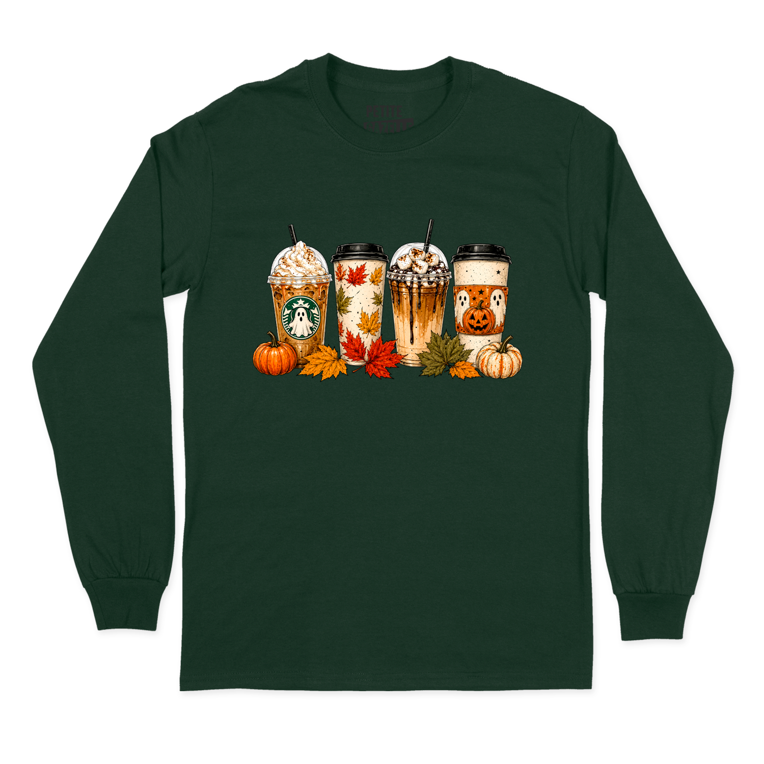 T-SHIRT À MANCHES LONGUES | Drinks d'automne
