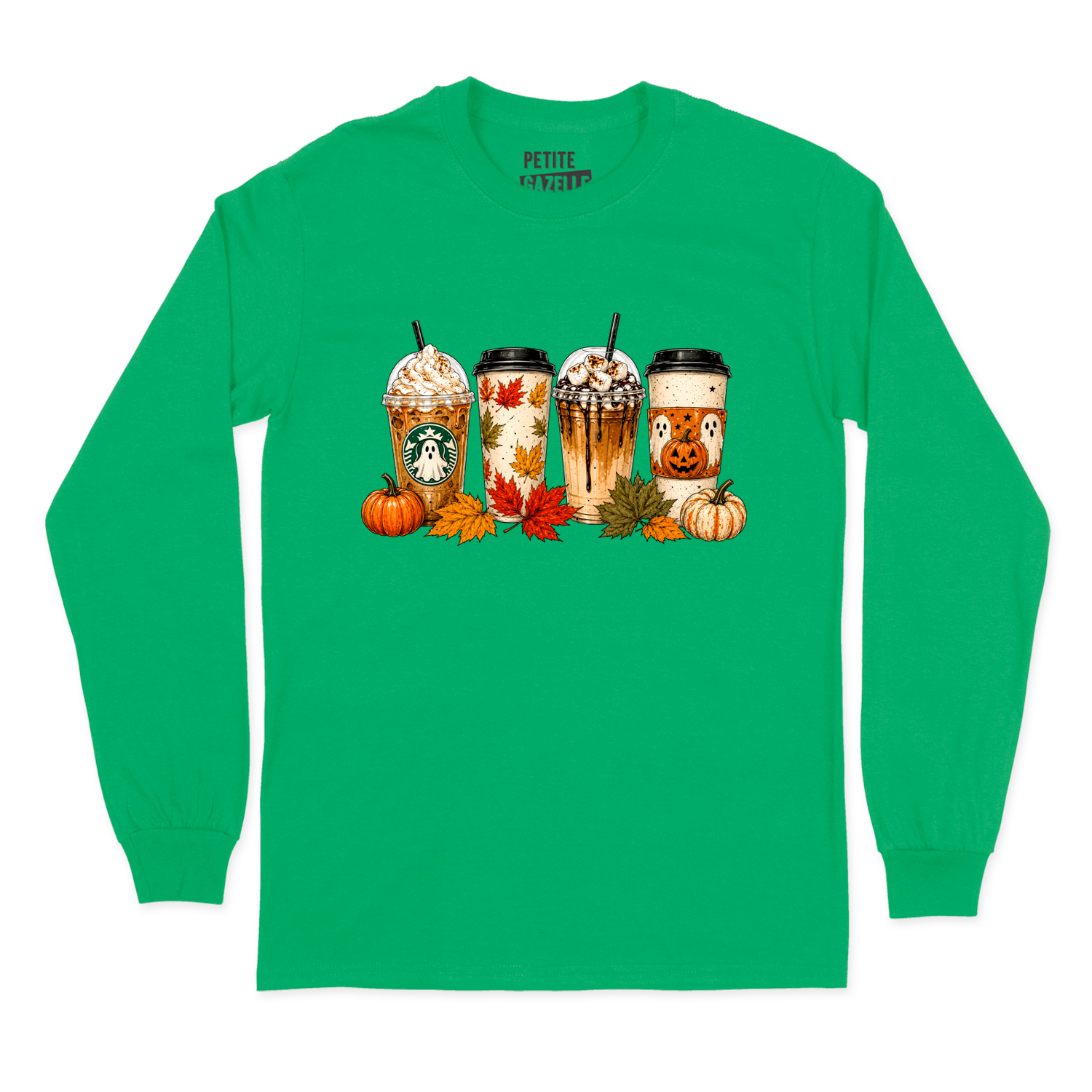 T-SHIRT À MANCHES LONGUES | Drinks d'automne