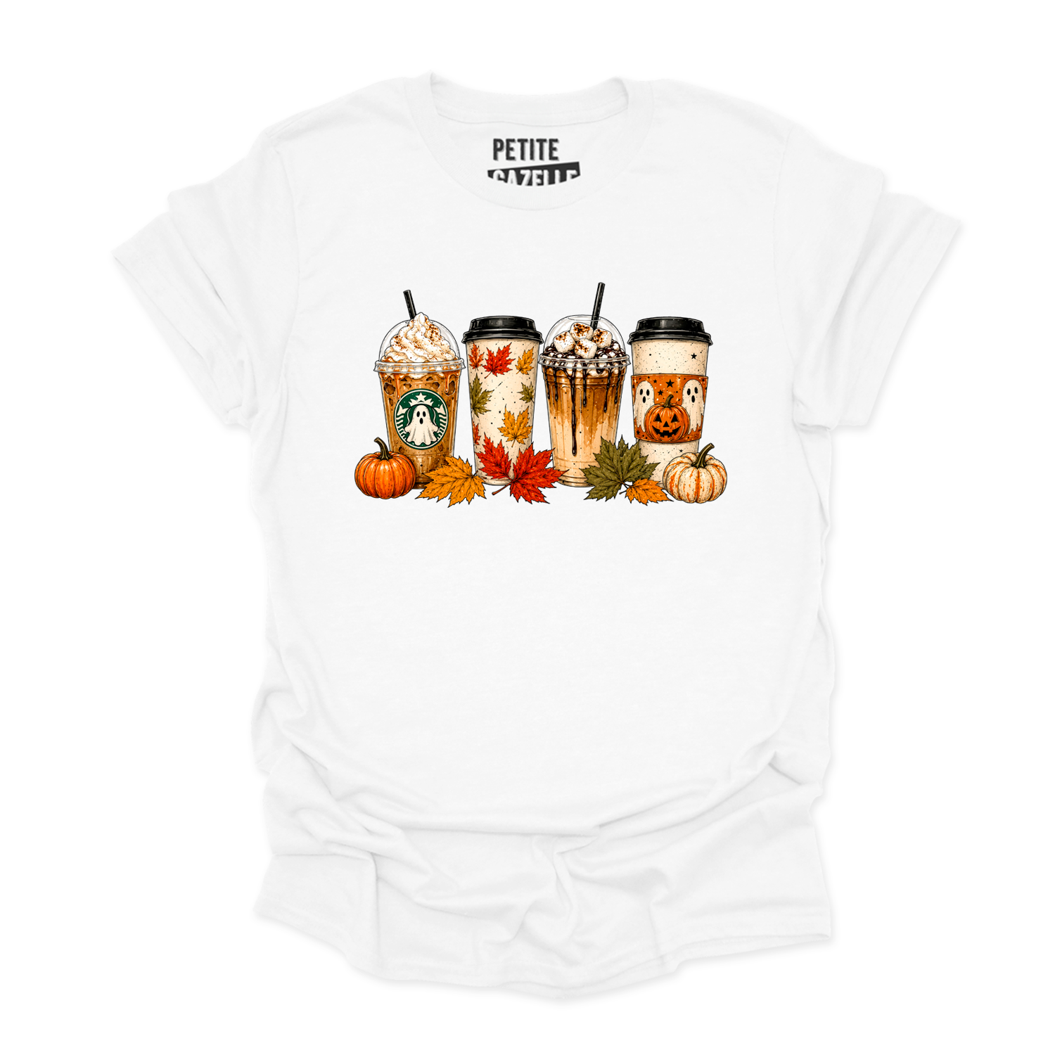 T-SHIRT COL ROND | Drinks d'automne