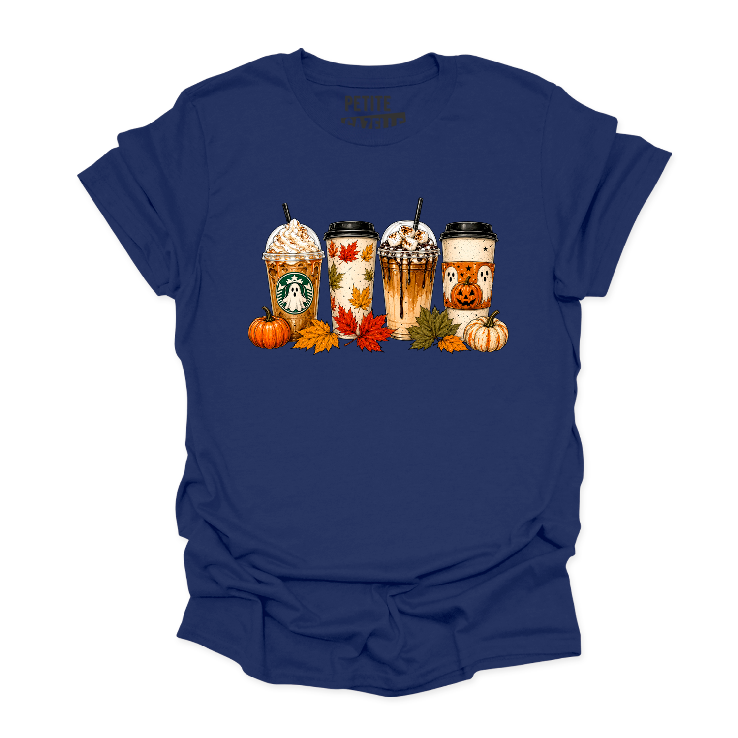 T-SHIRT COL ROND | Drinks d'automne