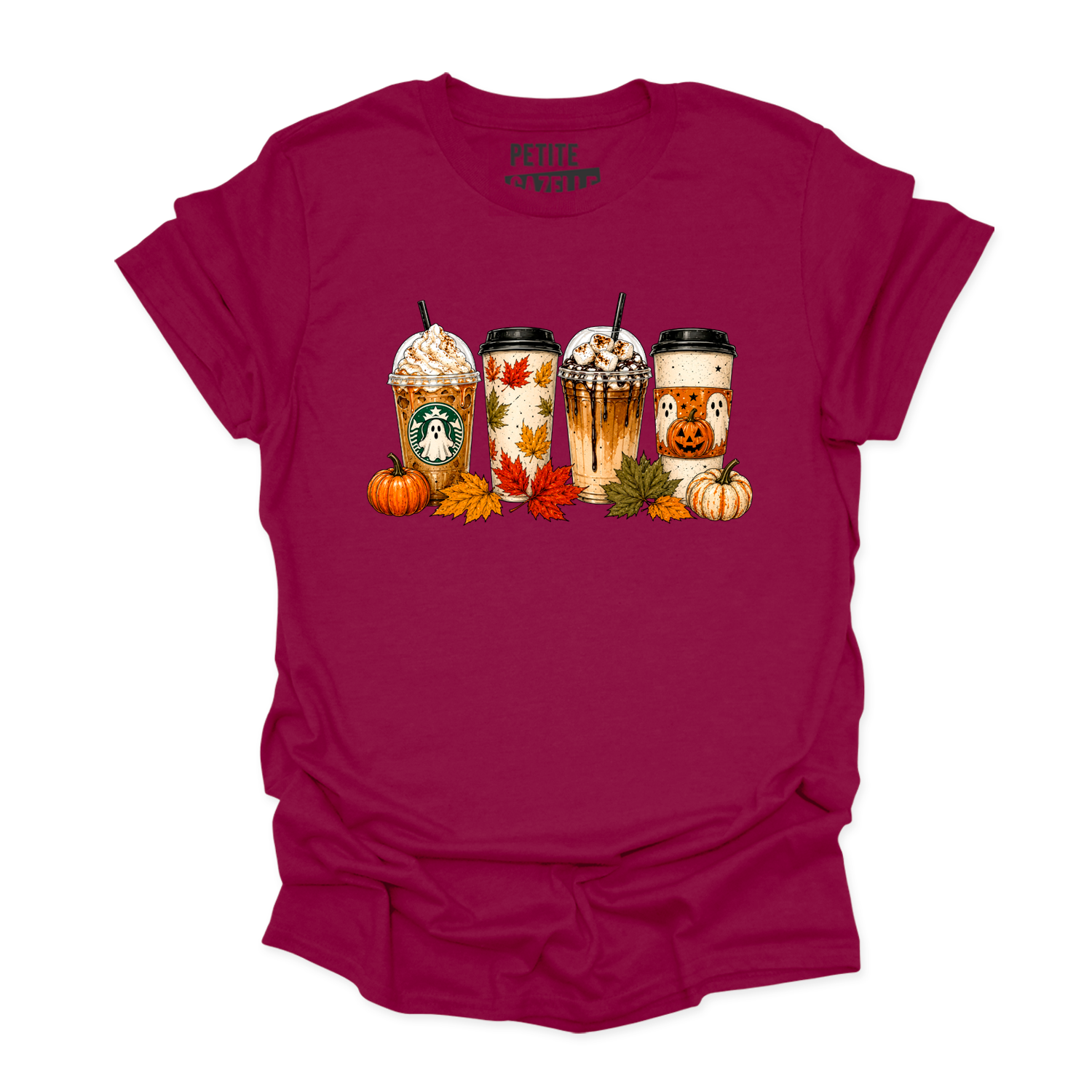 T-SHIRT COL ROND | Drinks d'automne