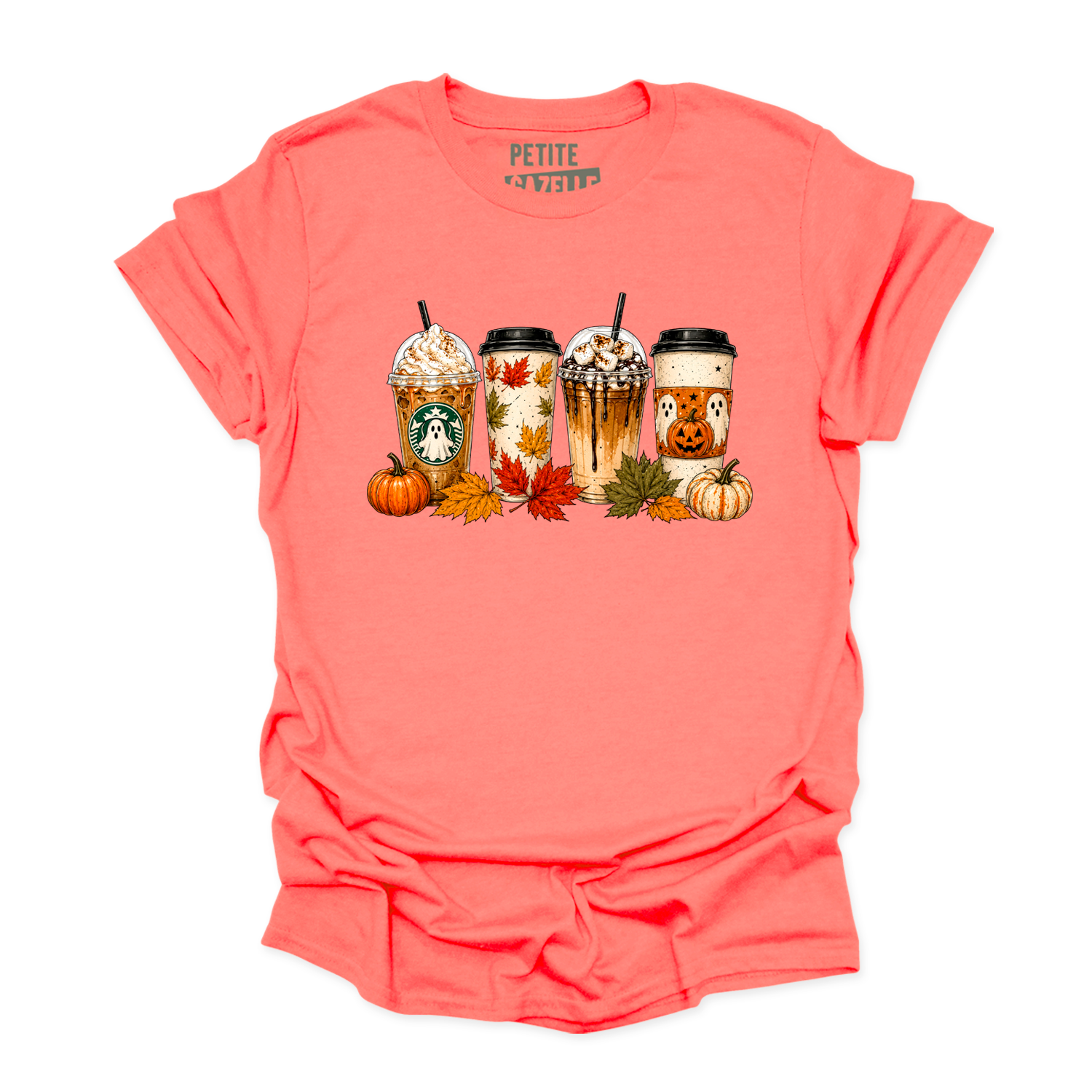T-SHIRT COL ROND | Drinks d'automne