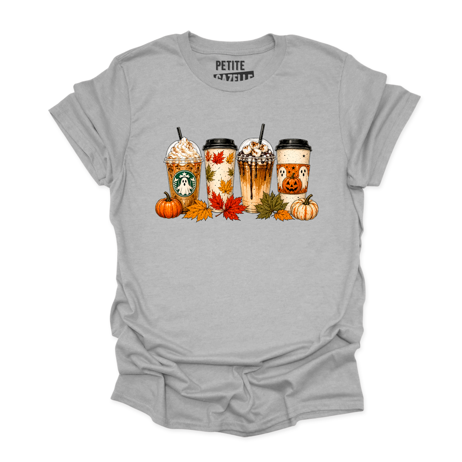 T-SHIRT COL ROND | Drinks d'automne