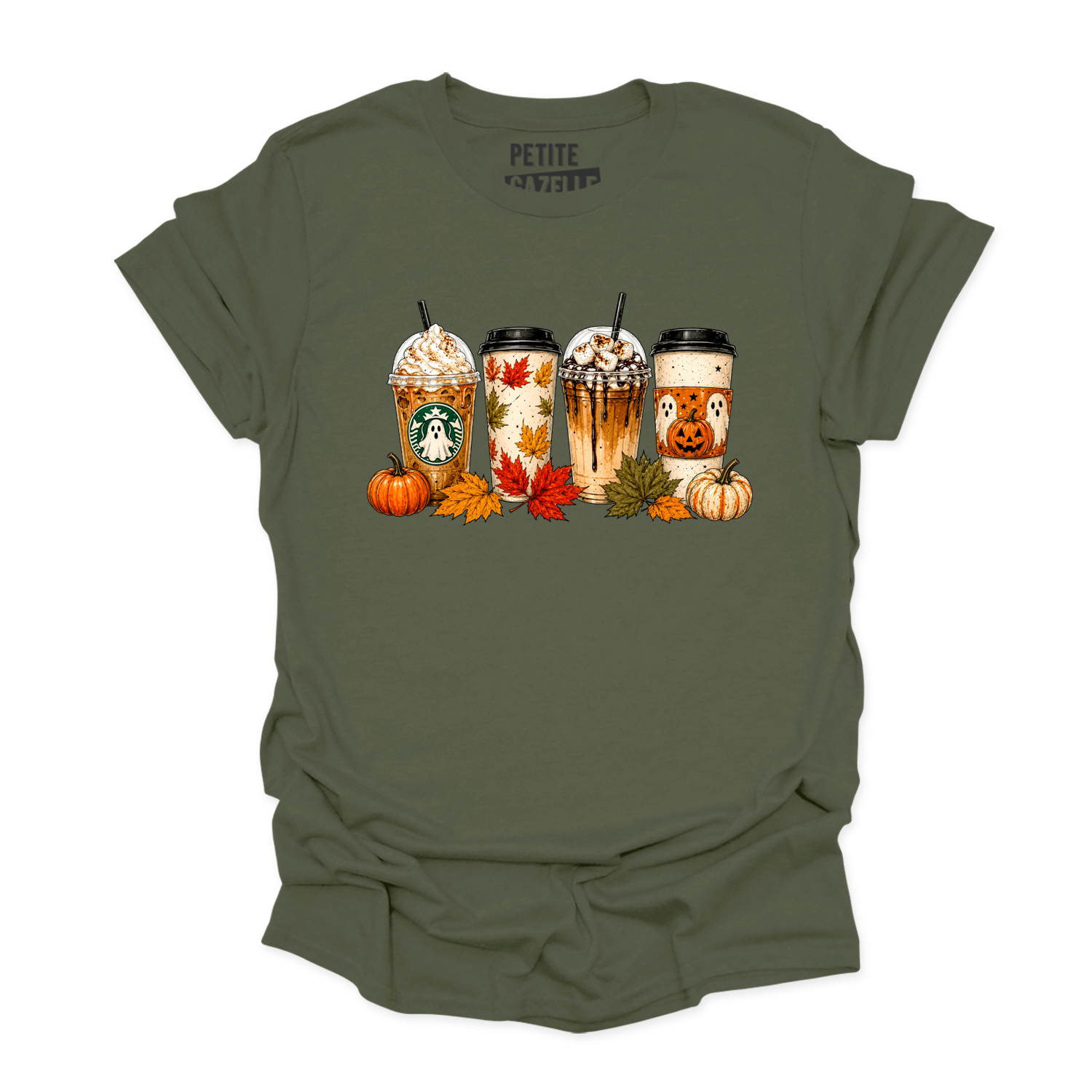 T-SHIRT COL ROND | Drinks d'automne