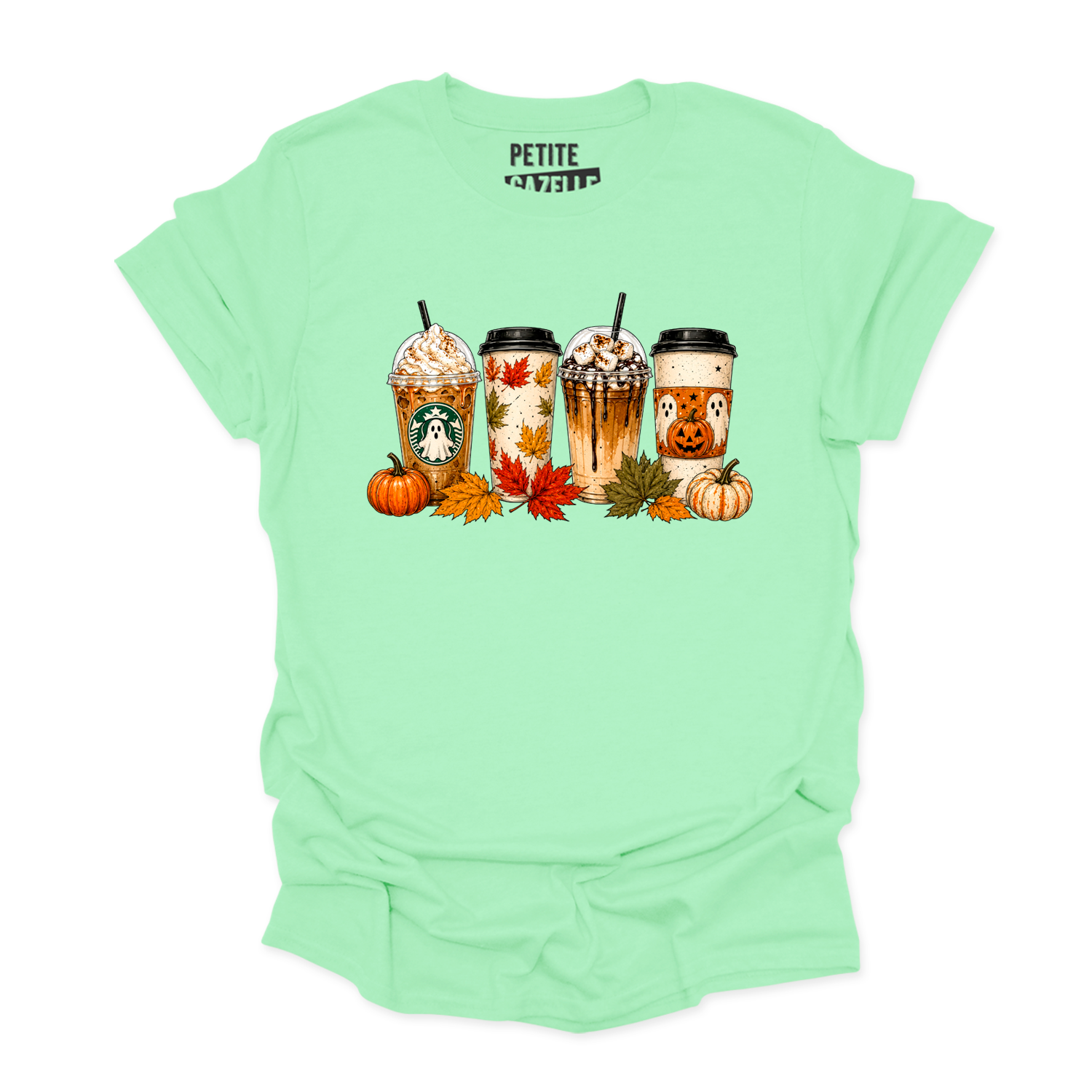 T-SHIRT COL ROND | Drinks d'automne