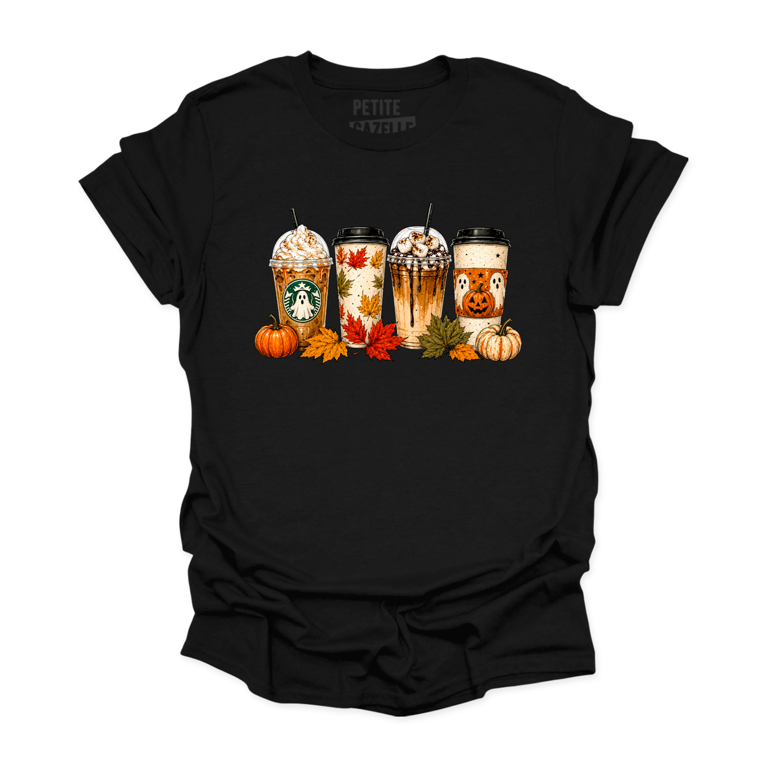 T-SHIRT COL ROND | Drinks d'automne