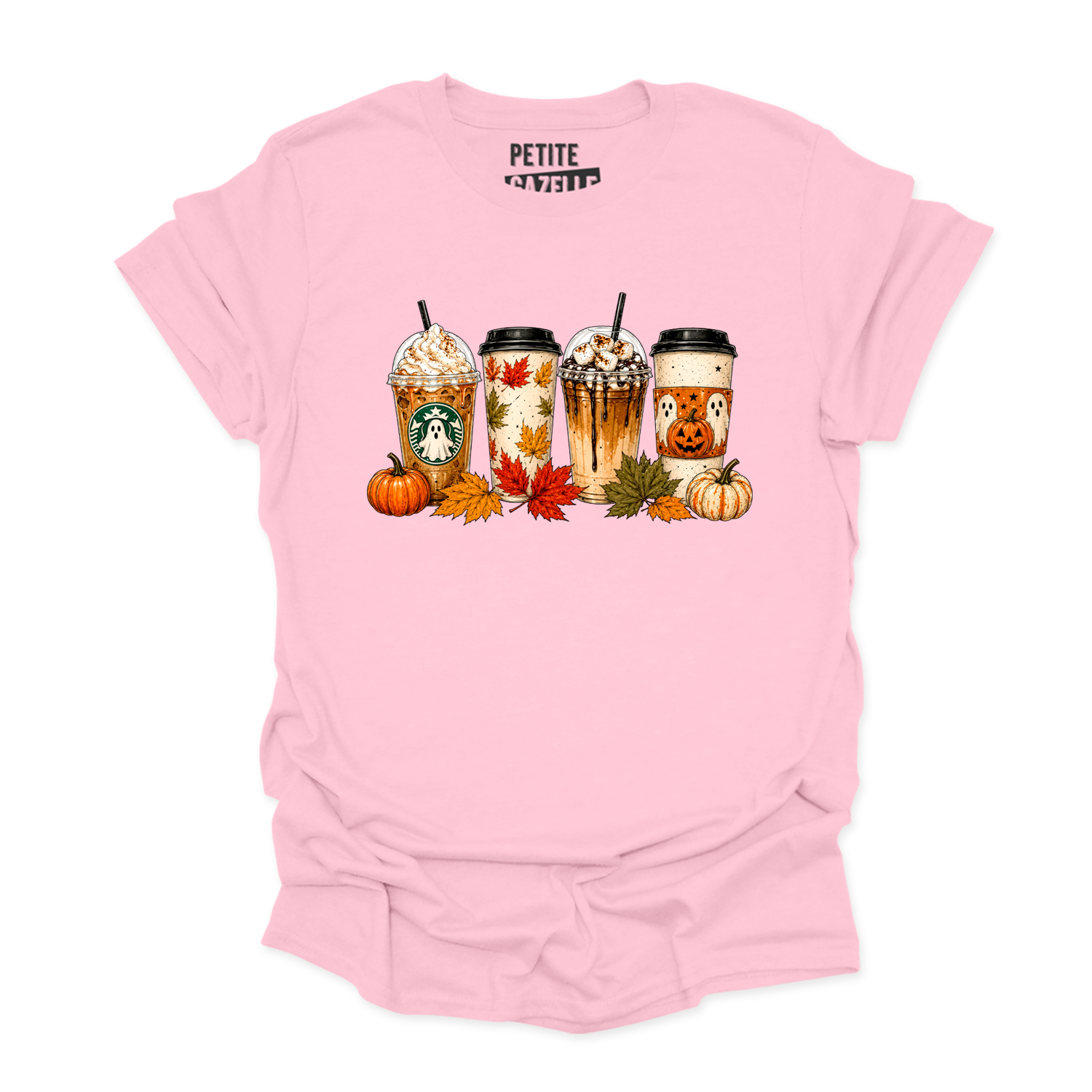 T-SHIRT COL ROND | Drinks d'automne