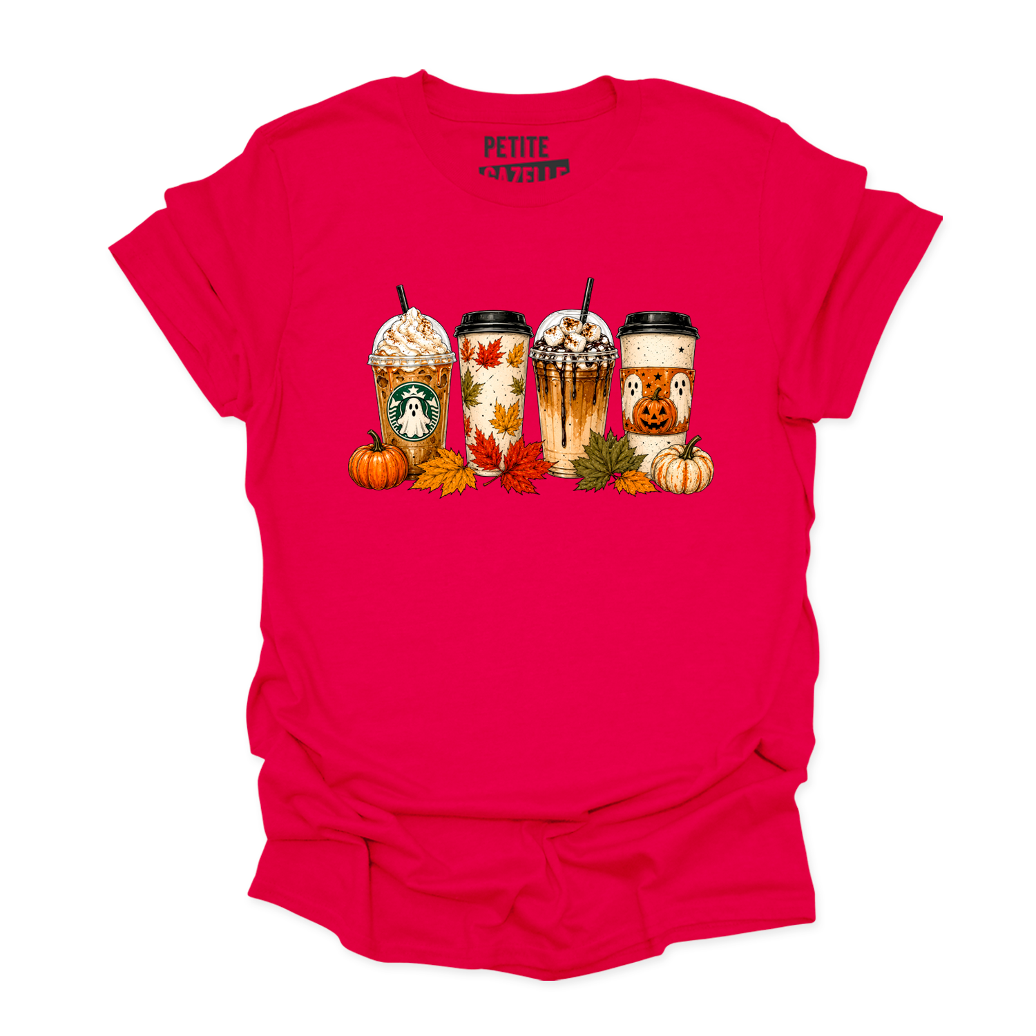 T-SHIRT COL ROND | Drinks d'automne
