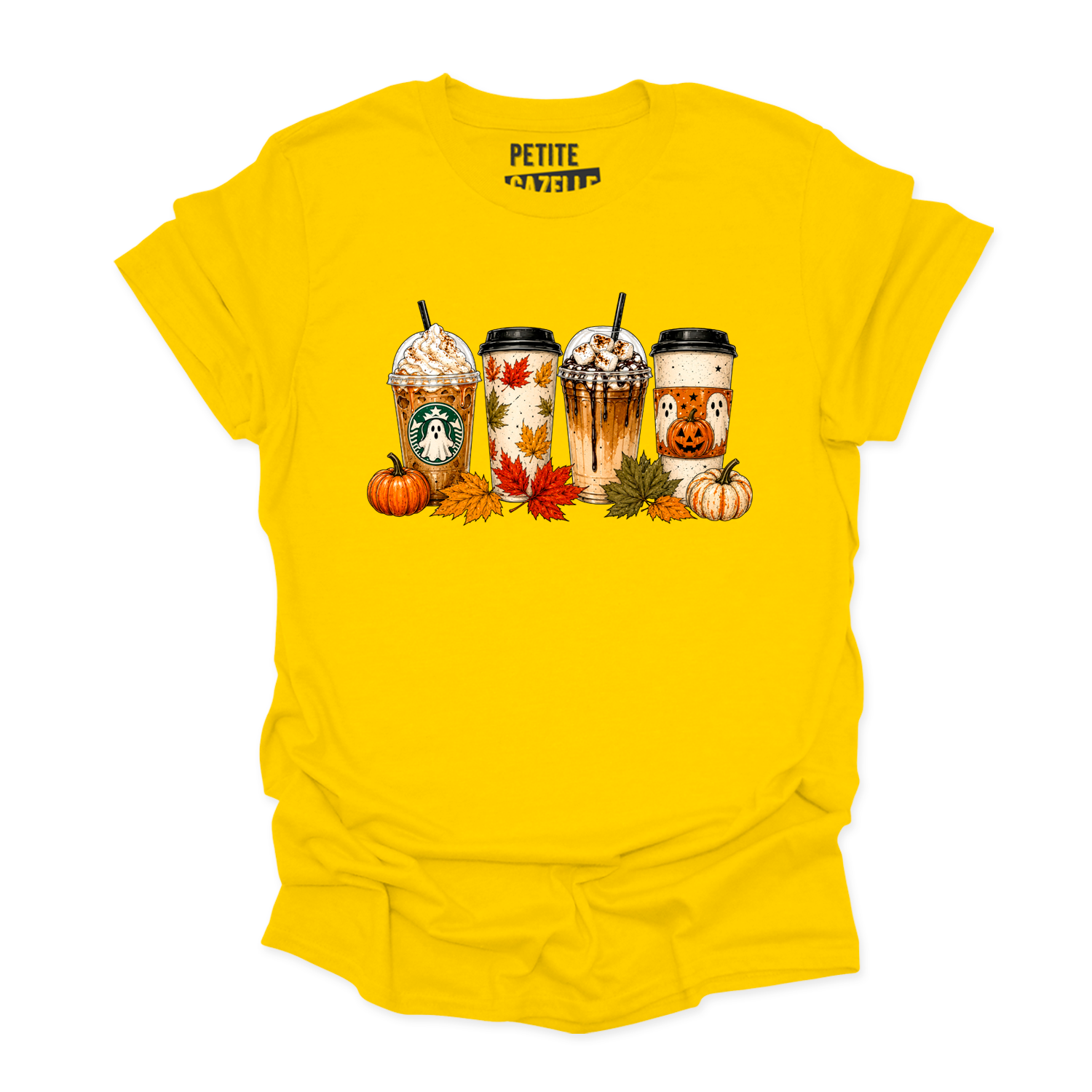 T-SHIRT COL ROND | Drinks d'automne
