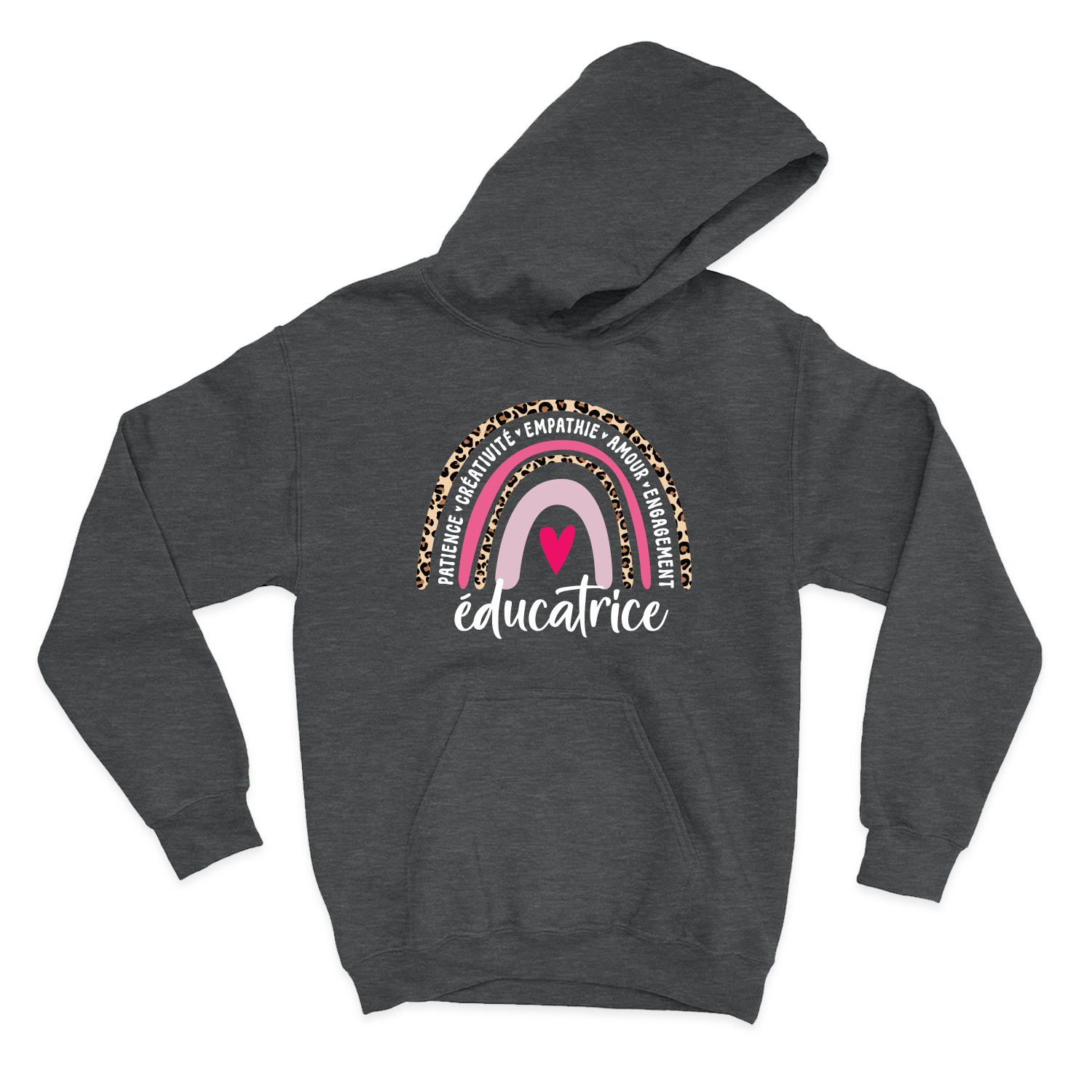 HOODIE | Éducatrice Arc-en-ciel
