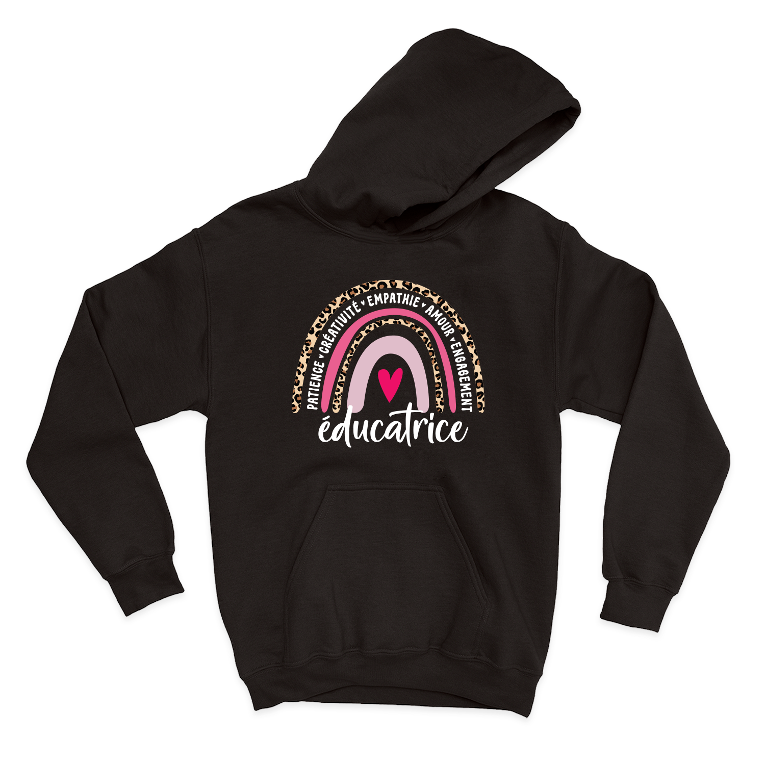 HOODIE | Éducatrice Arc-en-ciel