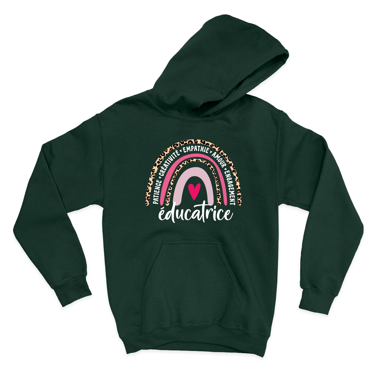 HOODIE | Éducatrice Arc-en-ciel