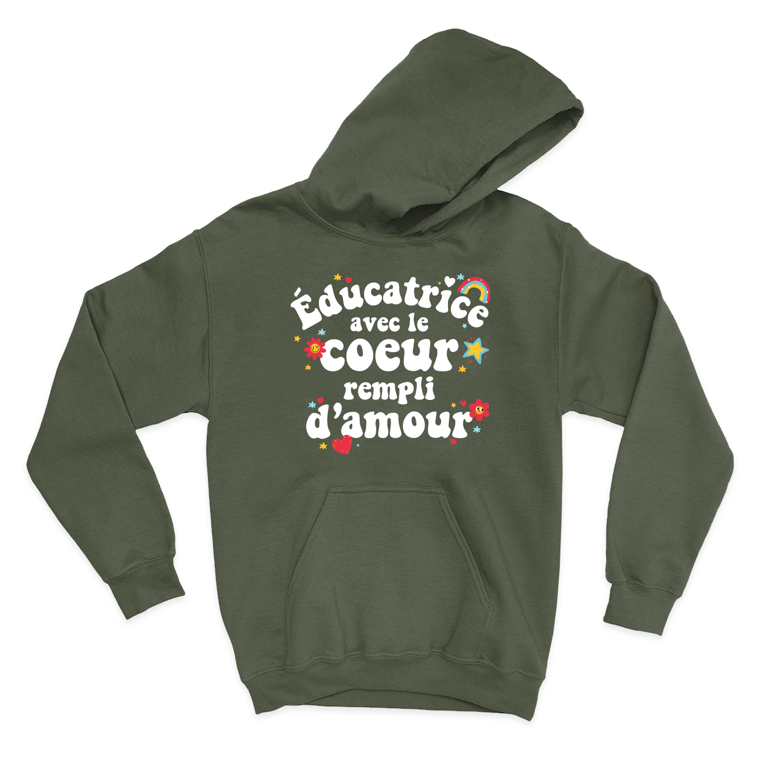 HOODIE | Éducatrice avec le coeur rempli d'amour