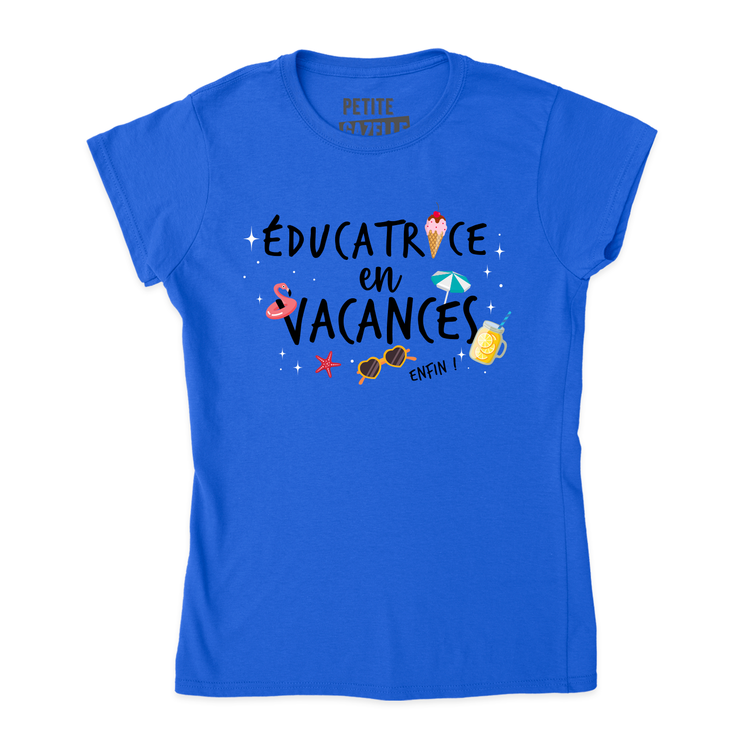 TSHIRT AJUSTÉ | Éducatrice en vacances, enfin !