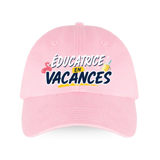 Casquette - Éducatrice en vacances