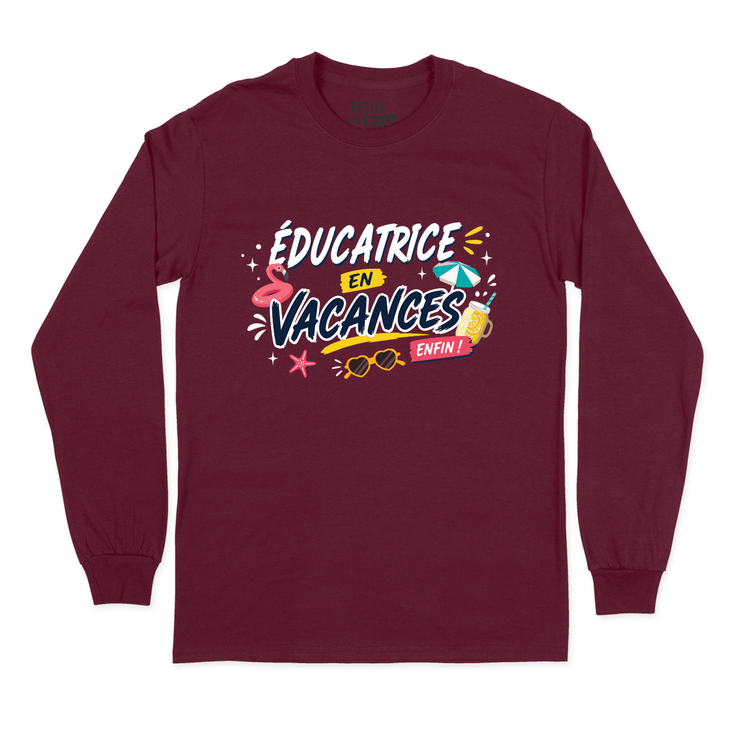 T-SHIRT À MANCHES LONGUES | Éducatrice en vacances