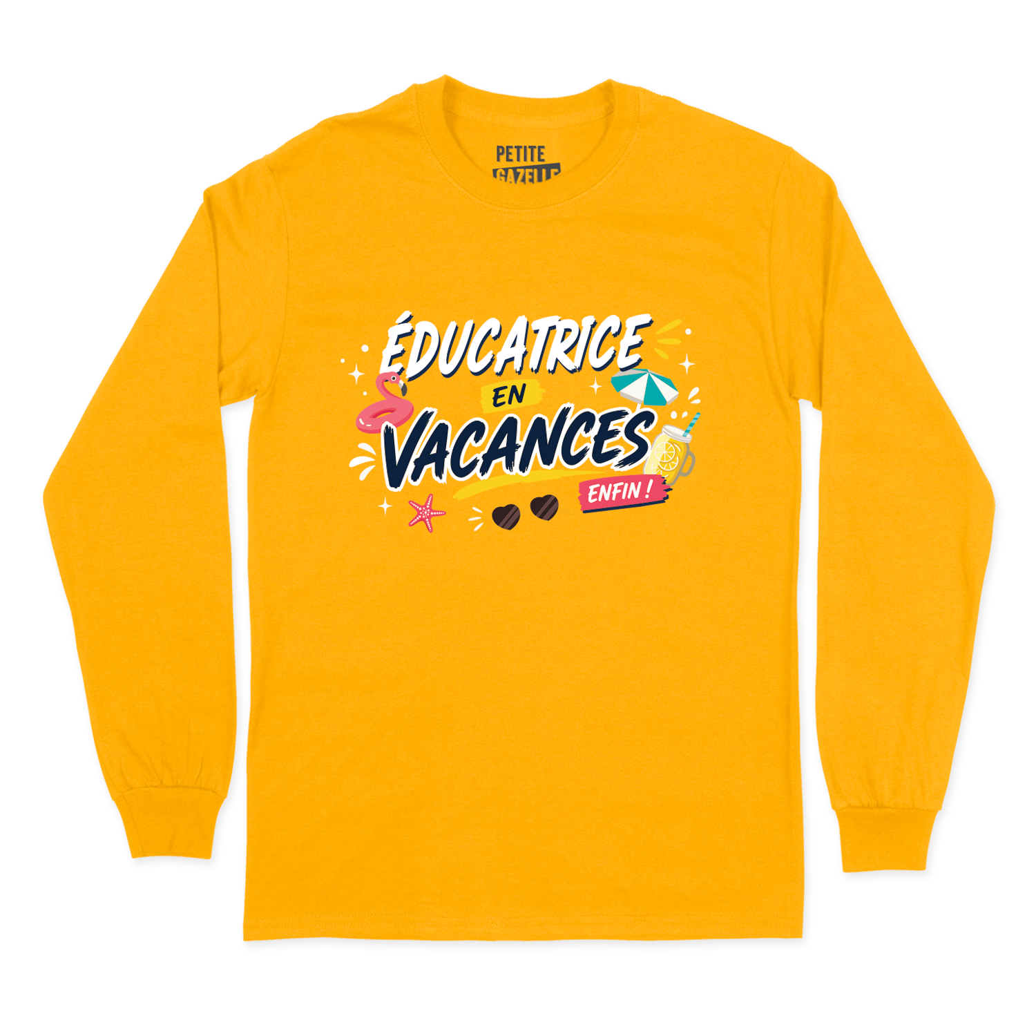 T-SHIRT À MANCHES LONGUES | Éducatrice en vacances