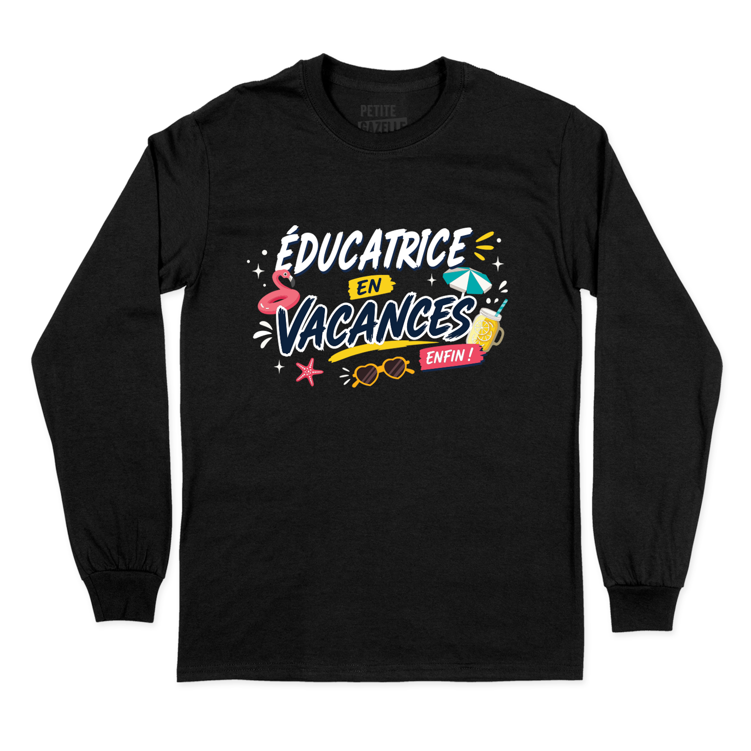 T-SHIRT À MANCHES LONGUES | Éducatrice en vacances