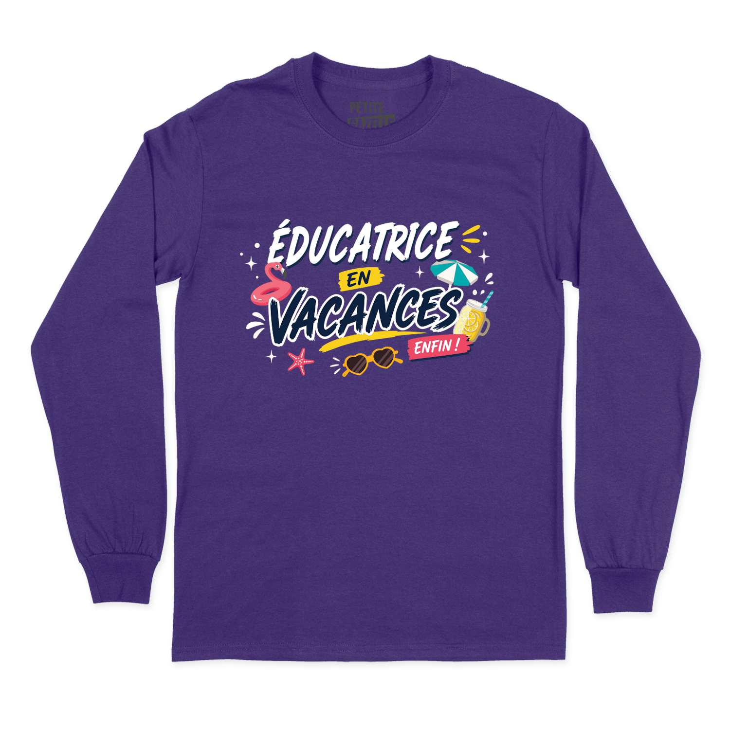 T-SHIRT À MANCHES LONGUES | Éducatrice en vacances
